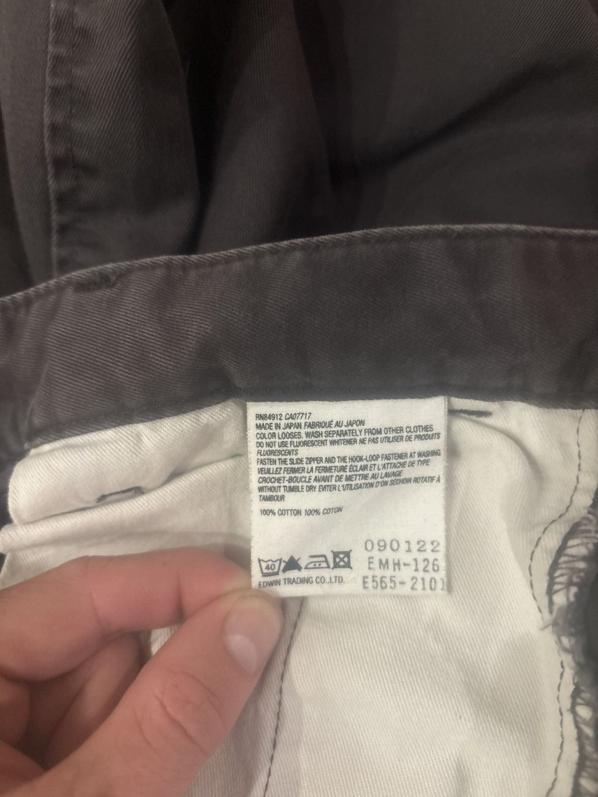 Margaret Howell Mhl x Edwin buclebacks Size US 30 / EU 46 - 6 Thumbnail