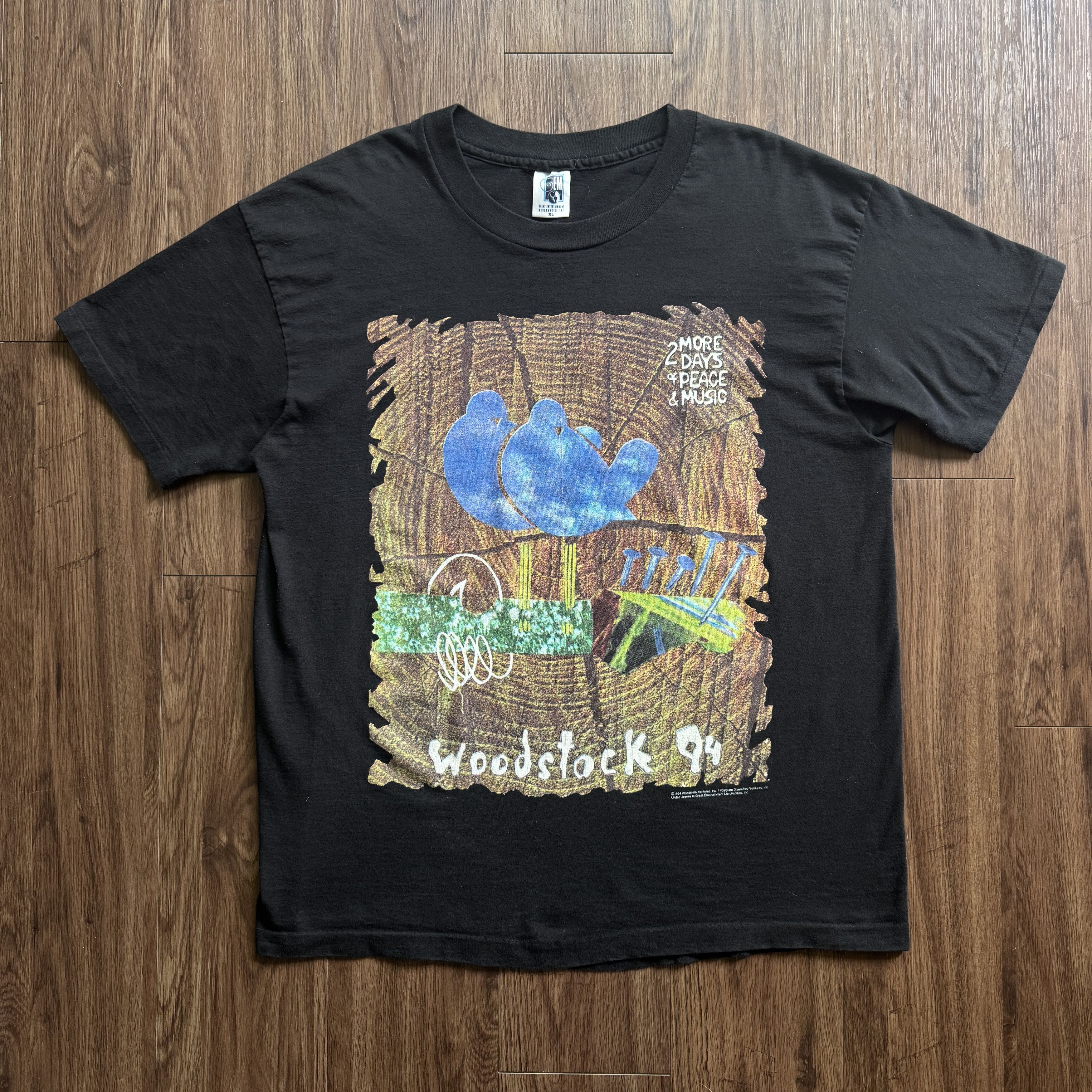 Vintage "I Survived '94” Woodstock Merch Size US XL / EU 56 / 4 - 1 Thumbnail