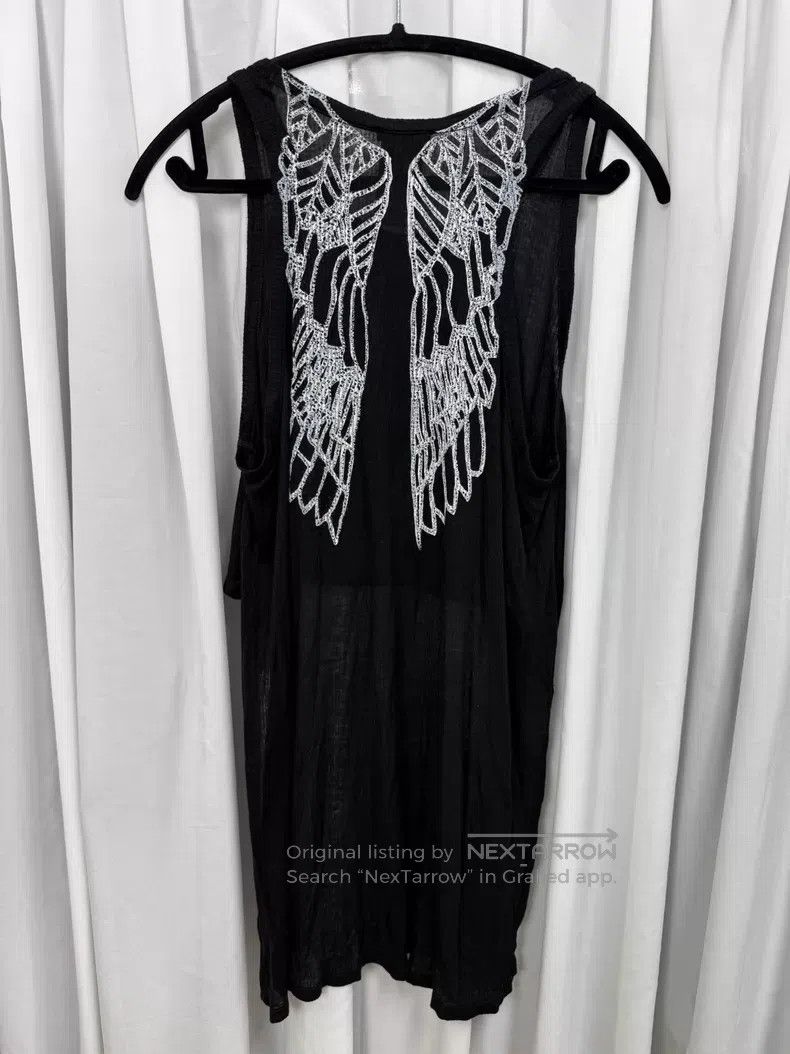 Ann Demeulemeester Ann Demeulemeester Front short back long sheer tank top| Size 4XL / US 24-26 - 5 Thumbnail