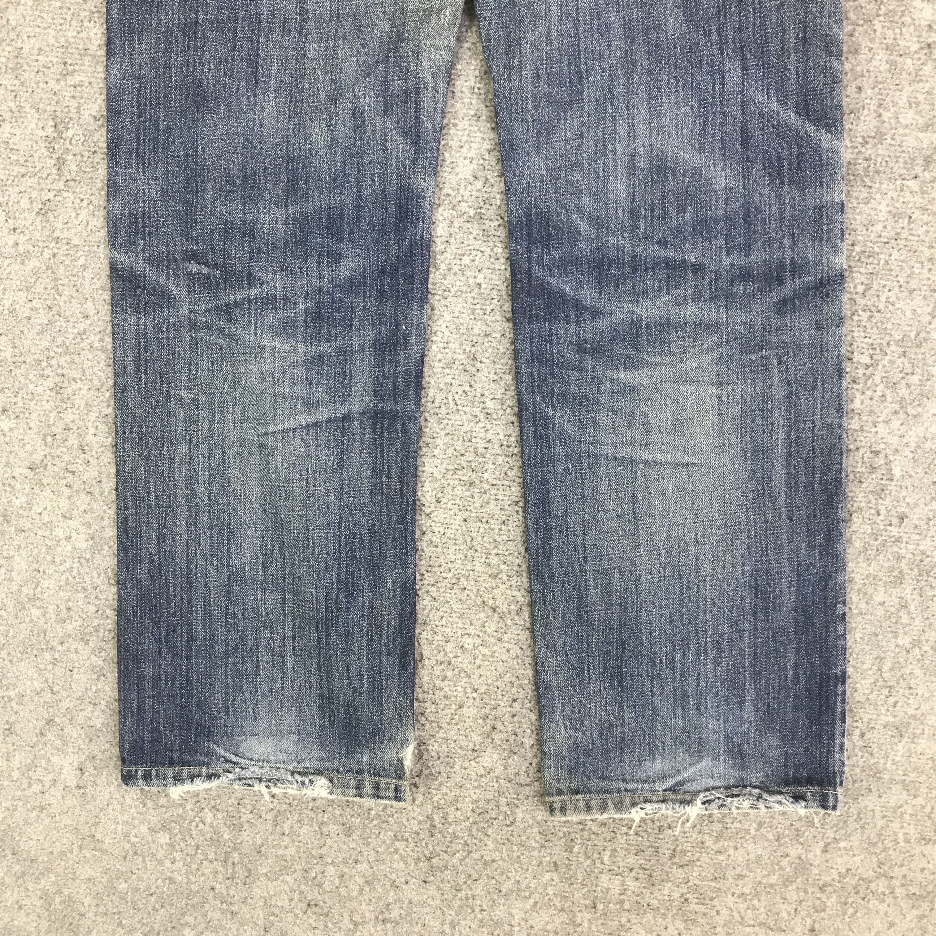 Uniqlo UNIQLO JAPAN DISTRESSED DENIM PANTS K74B18 Size US 30 / EU 46 - 6 Thumbnail