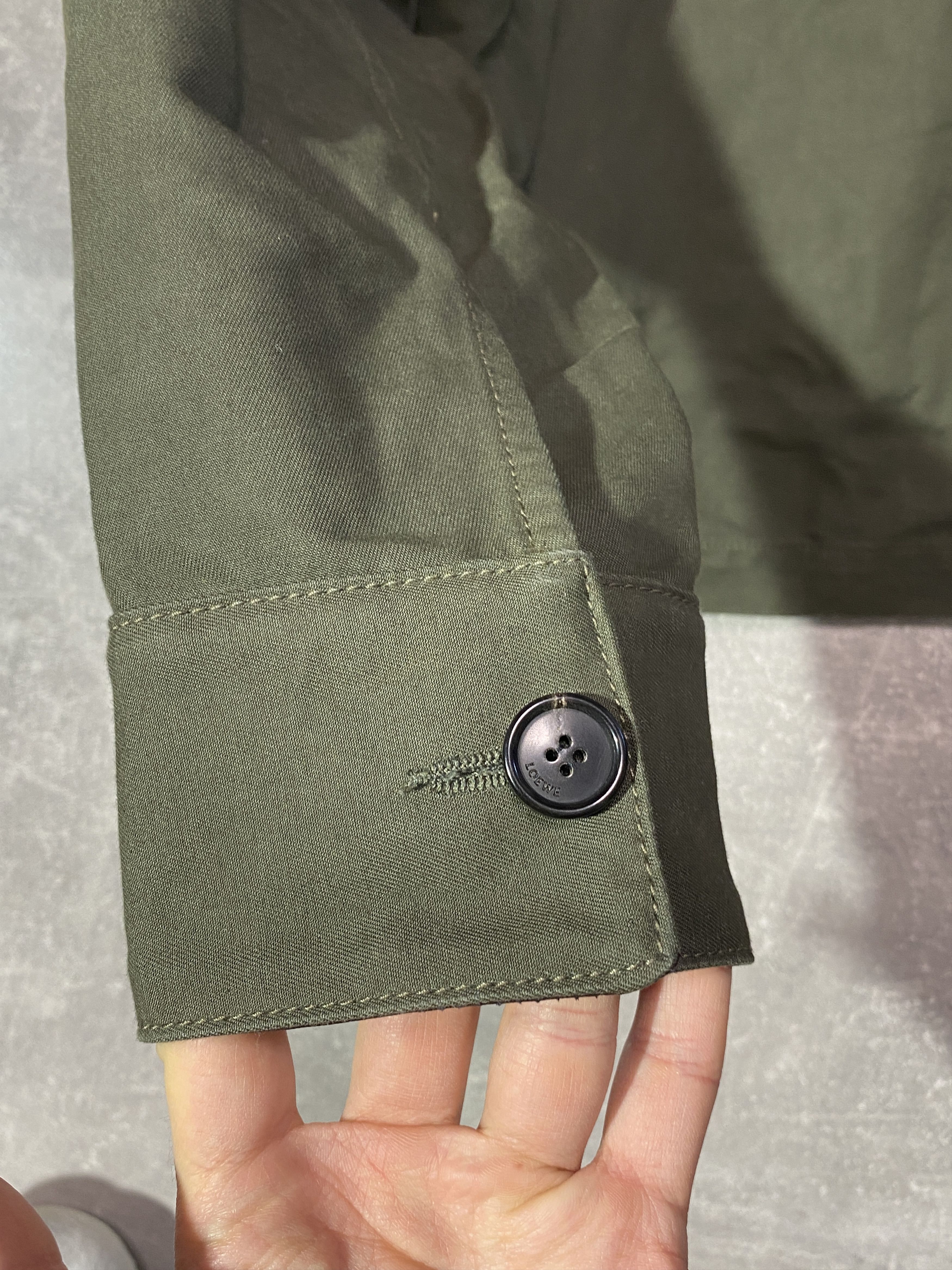 Loewe SS25 LOEWE MILITARY STYLE PROTOTYPE/SAMPLE CANVAS JACKET Size US M / EU 48-50 / 2 - 19 Thumbnail