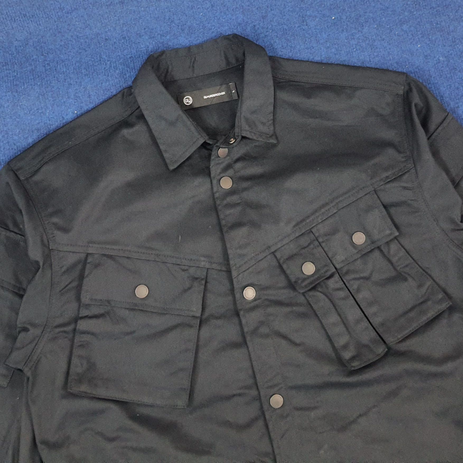 Japanese Brand × Undercover × Vintage Vintage GU x Undercover Japanese Brand Custom Logo Jacket Size US L / EU 52-54 / 3 - 3 Thumbnail