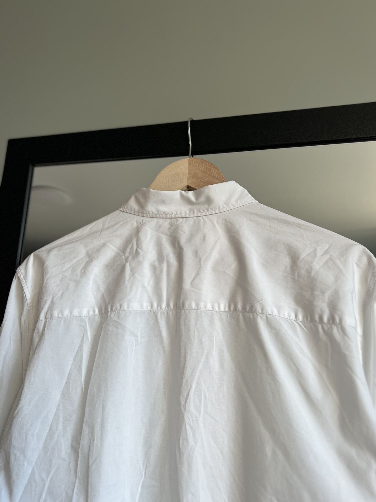 Ermenegildo Zegna Z Zegna Drop 8 Fit White Button Up Shirt Size US XL / EU 56 / 4 - 9 Thumbnail