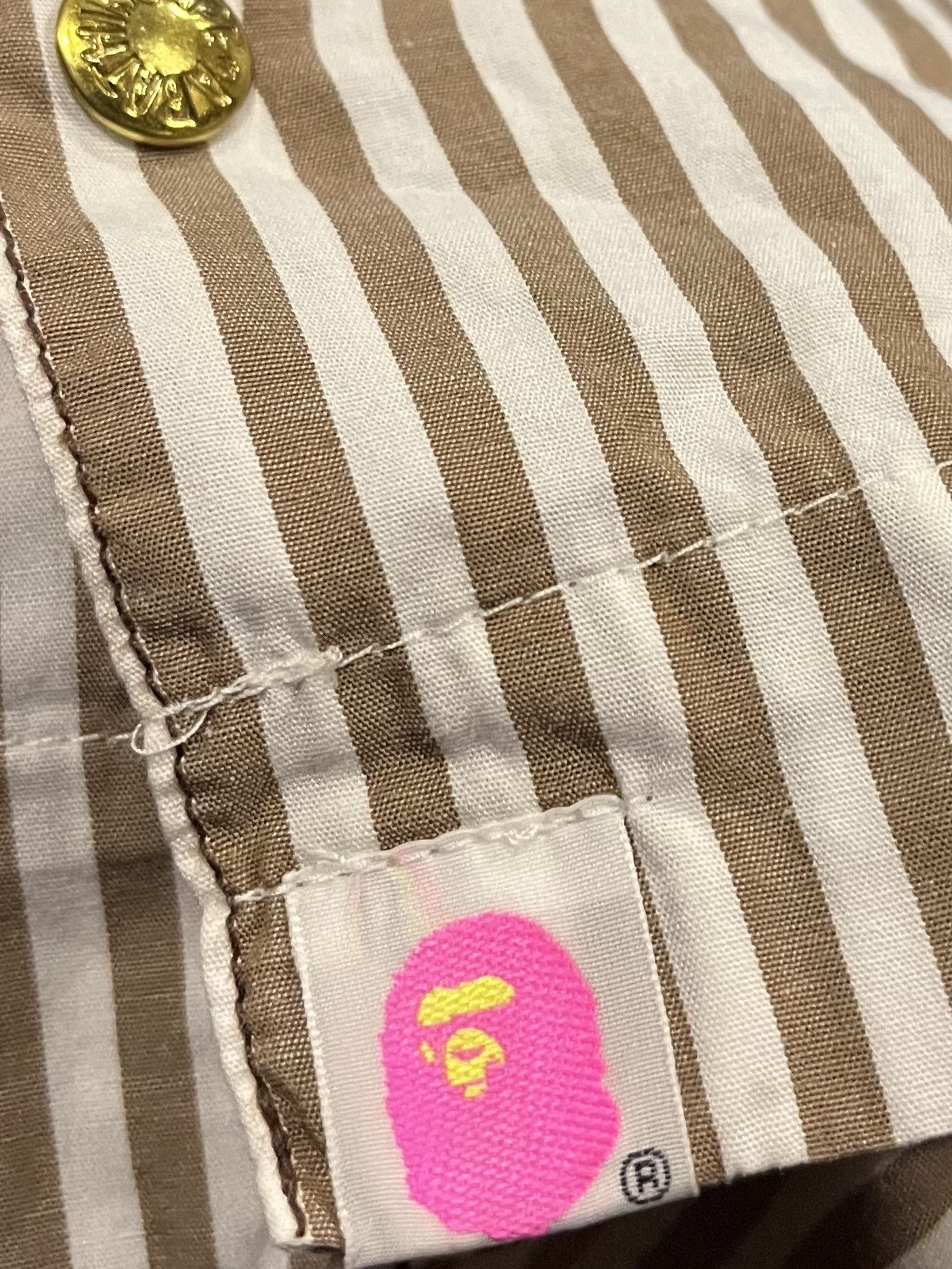 Bape Bape long sleeve button up shirt Size S / US 4 / IT 40 - 5 Thumbnail