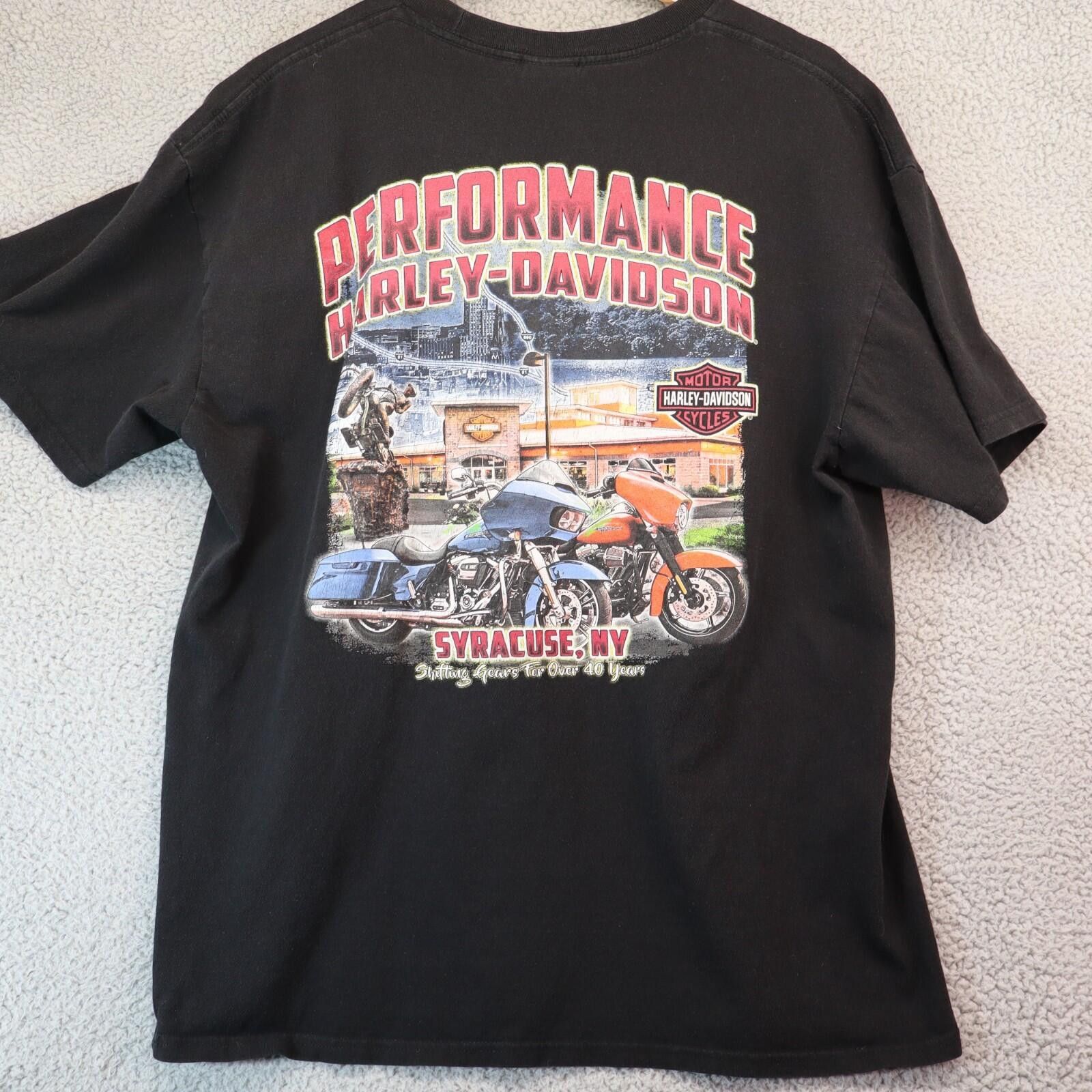 Harley Davidson Harley-Davidson XL Shirt Pig Trail HD Rogers Arkansas Flag Size US XL / EU 56 / 4 - 4 Thumbnail