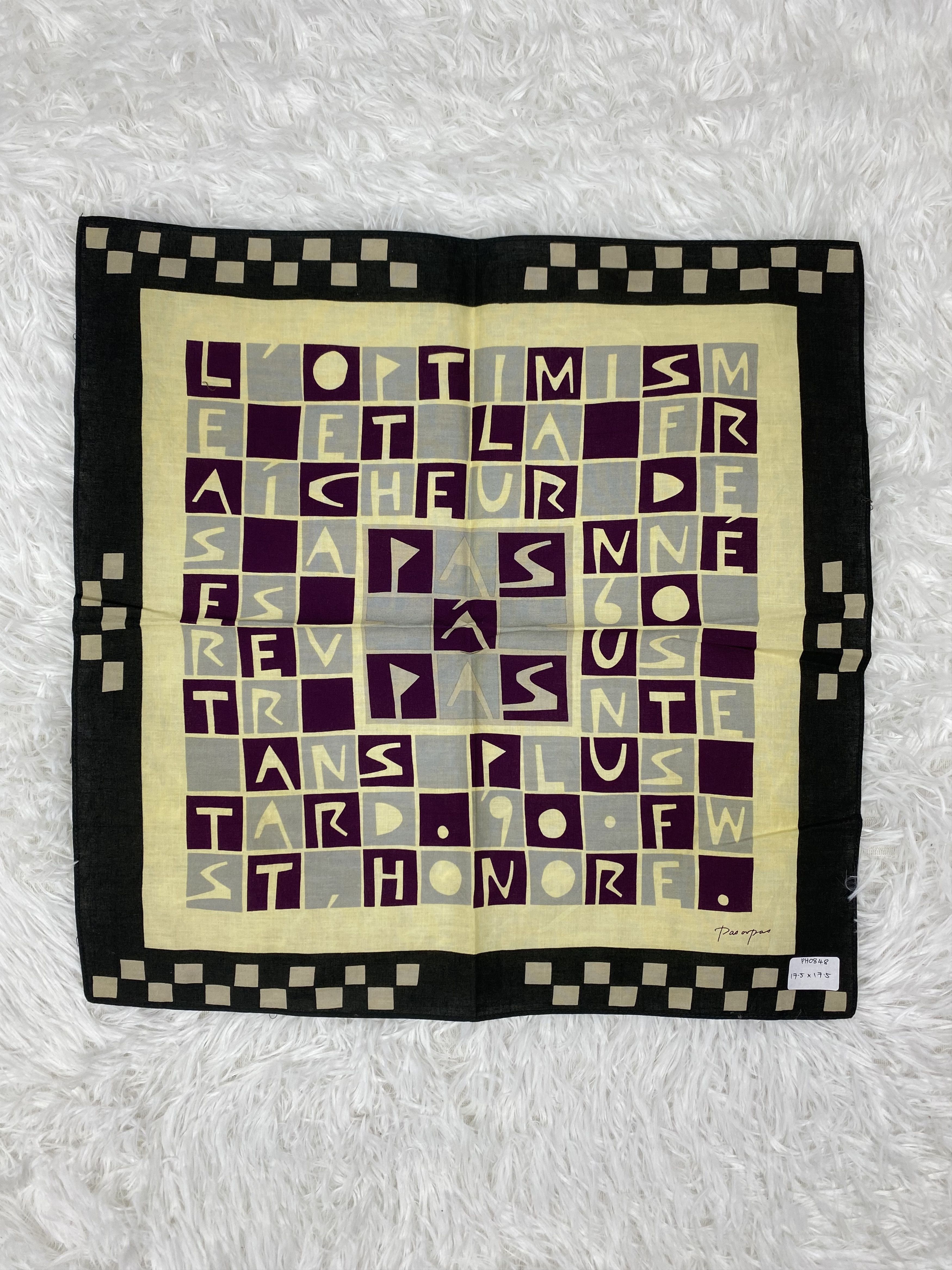 Japanese Brand × Vintage Vintage Japanese Brand Handkerchief Neckerchief PH0848 Size ONE SIZE - 3 Thumbnail