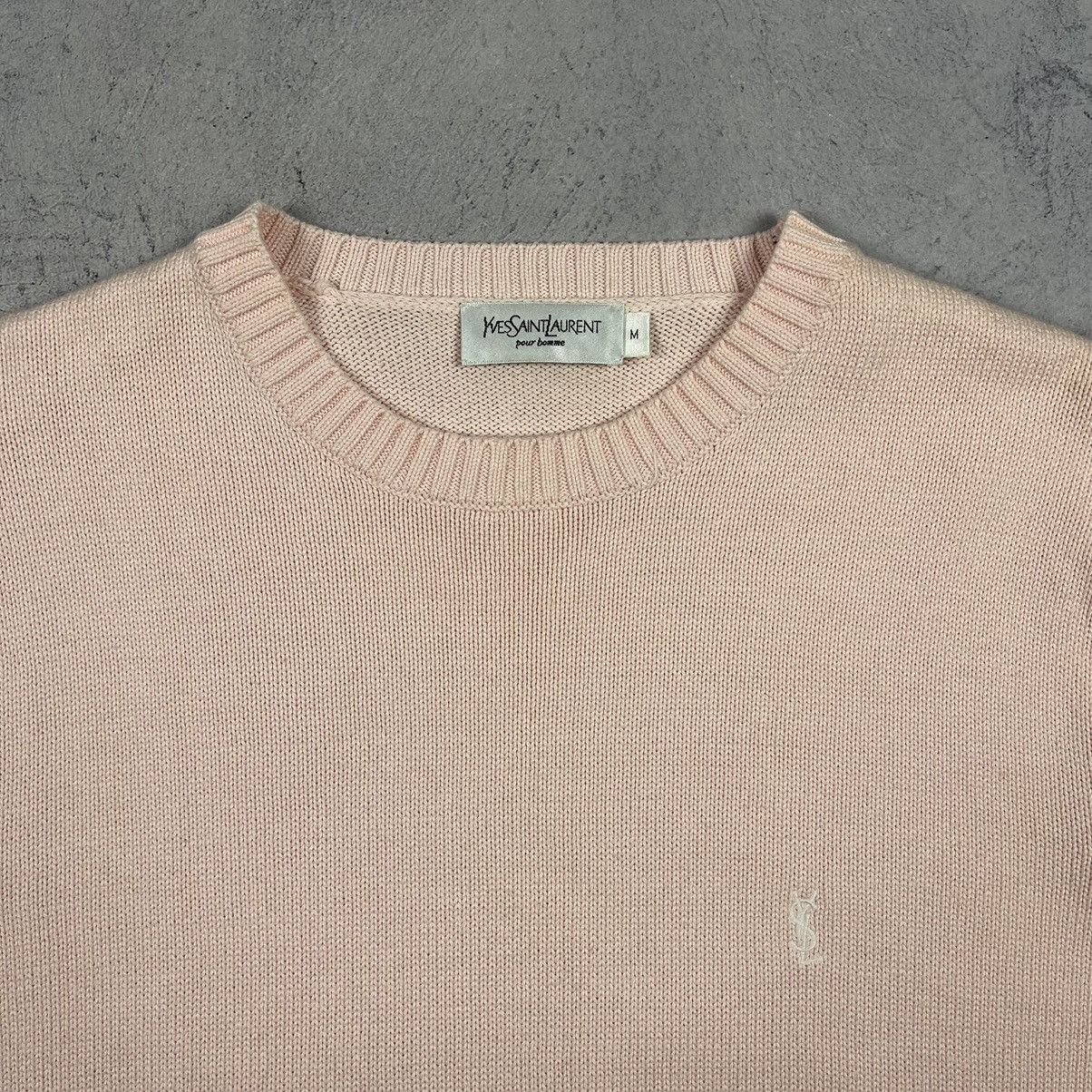 Vintage Vintage Yves Saint Laurent YSL knit sweater 90’s Size US M / EU 48-50 / 2 - 3 Thumbnail