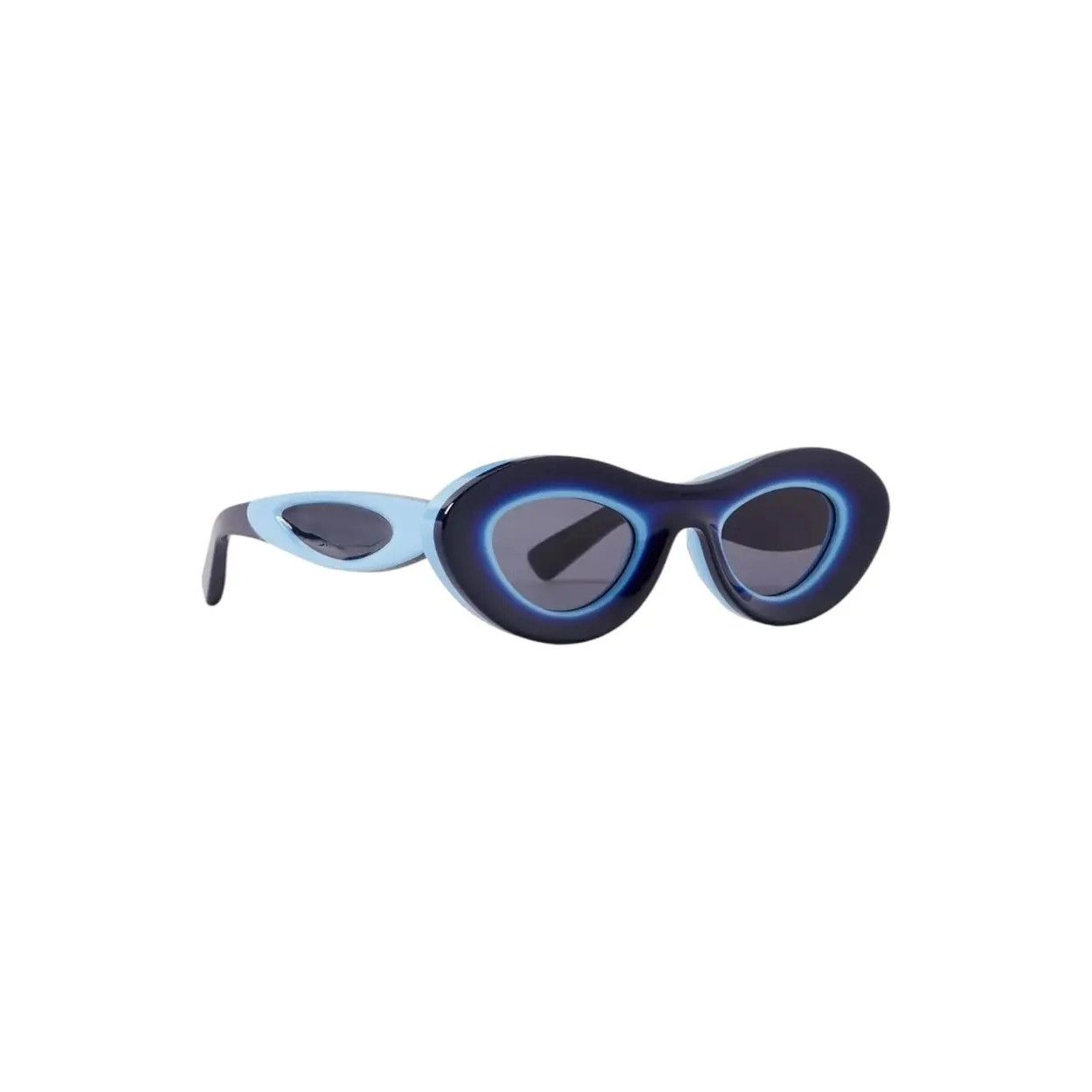 Bottega Veneta Blue Hue BV1202S Acetate Cat Eye Sunglasses Size ONE SIZE - 6 Thumbnail