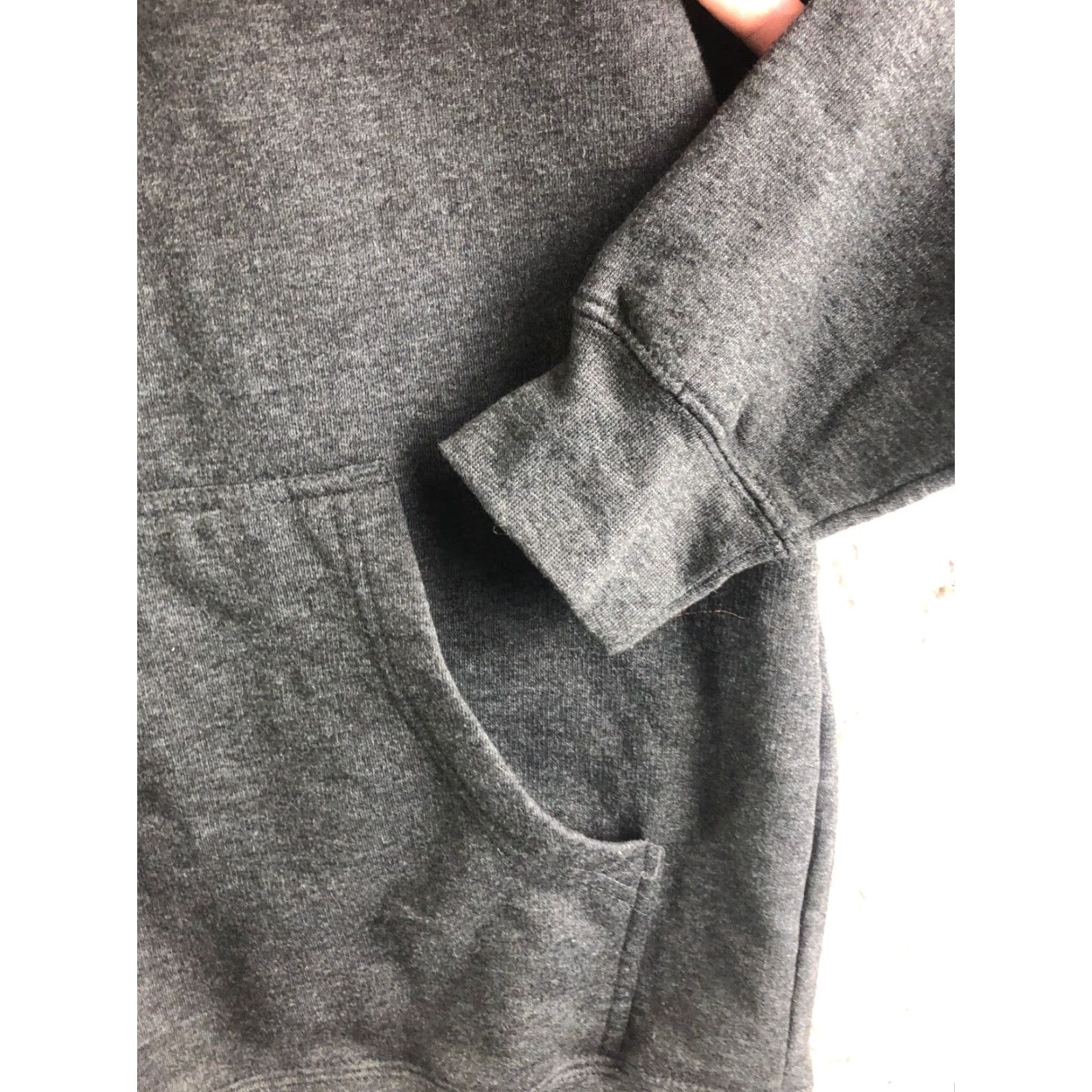 Vintage Independent Trading Company Hoodie Gray Medium Mens Long Sleeve Pullover Size US M / EU 48-50 / 2 - 4 Thumbnail