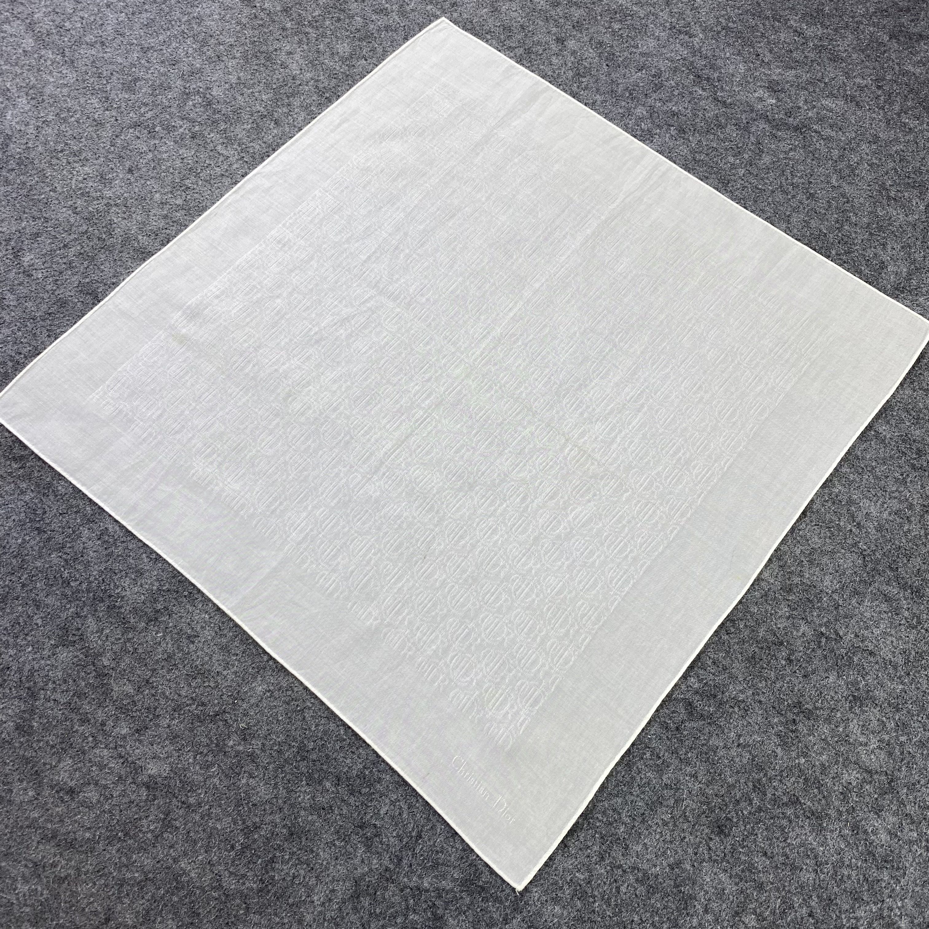 Designer Christian Dior Handkerchief / Bandana / Neckerchief-B628 Size ONE SIZE - 4 Thumbnail