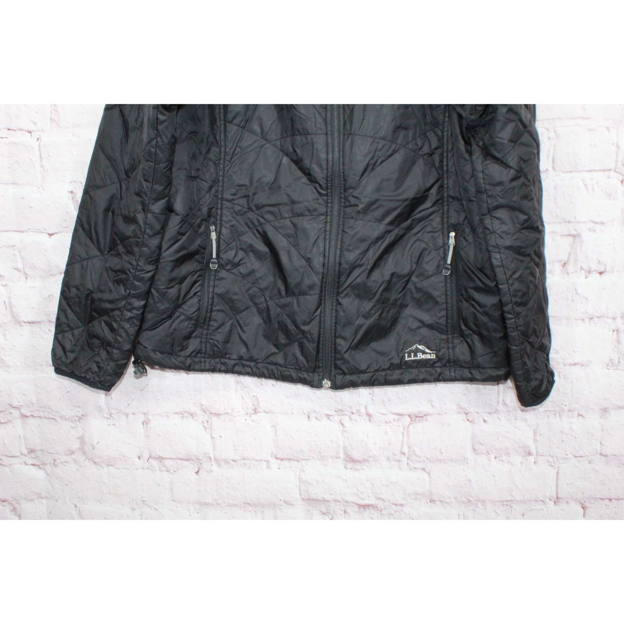 L.L. Bean LL Bean Women's Primaloft Packaway Jacket Black Size L Size L / US 10 / IT 46 - 3 Thumbnail
