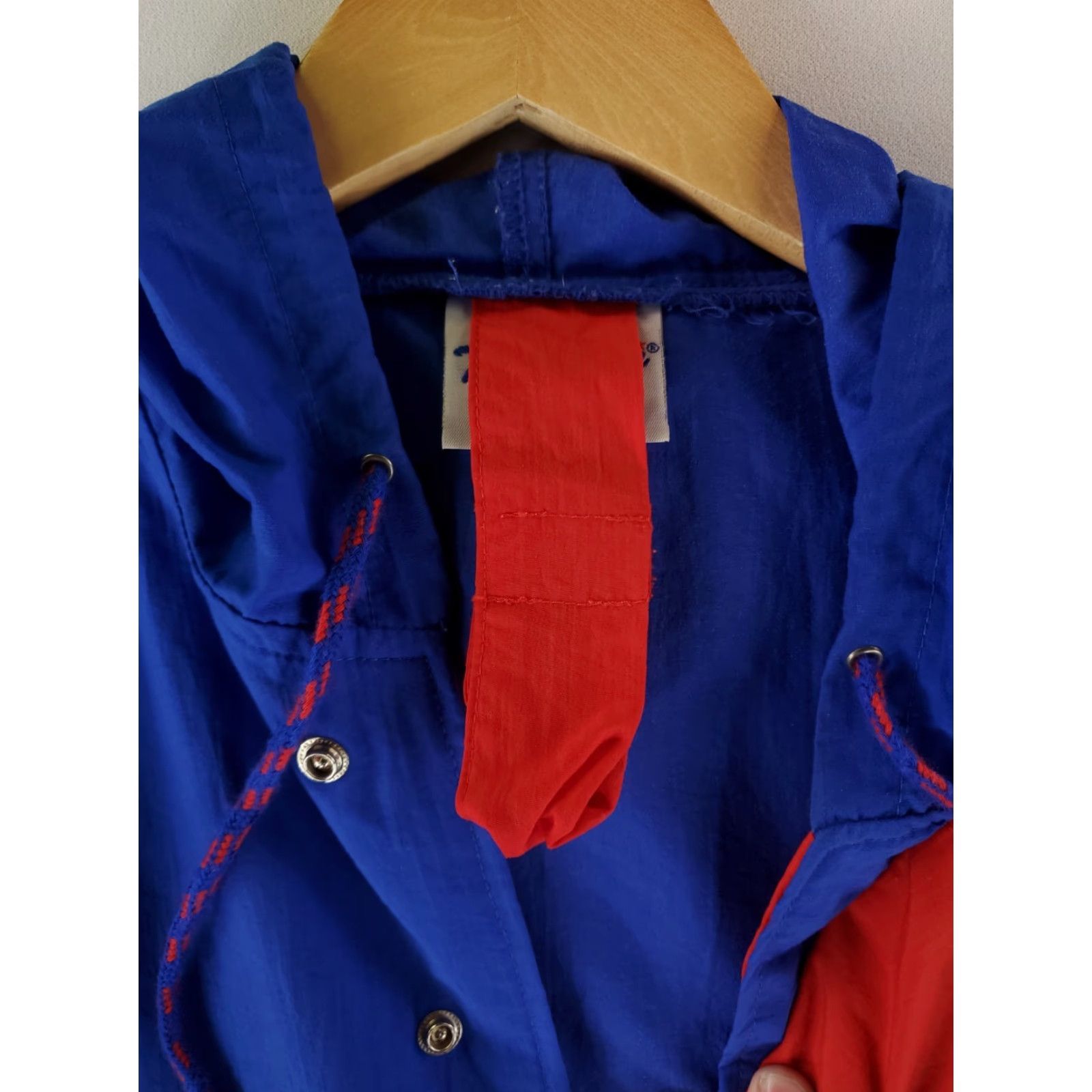 Vintage VINTAGE University of Kansas Jayhawks Jacket The Game VTG 90s Blue Hooded Mens L Size US L / EU 52-54 / 3 - 5 Thumbnail