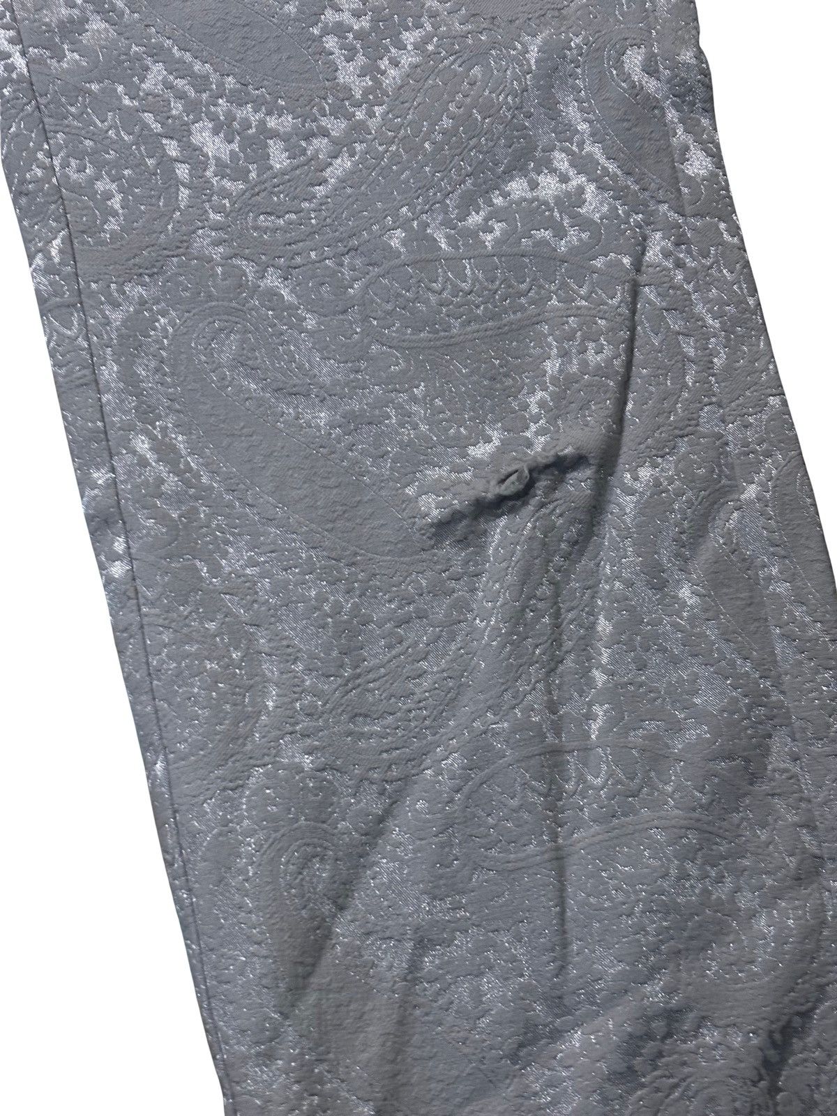 Soft Surroundings Women’s silver pants.wp0307 Size 30" / US 8 / IT 44 - 4 Thumbnail
