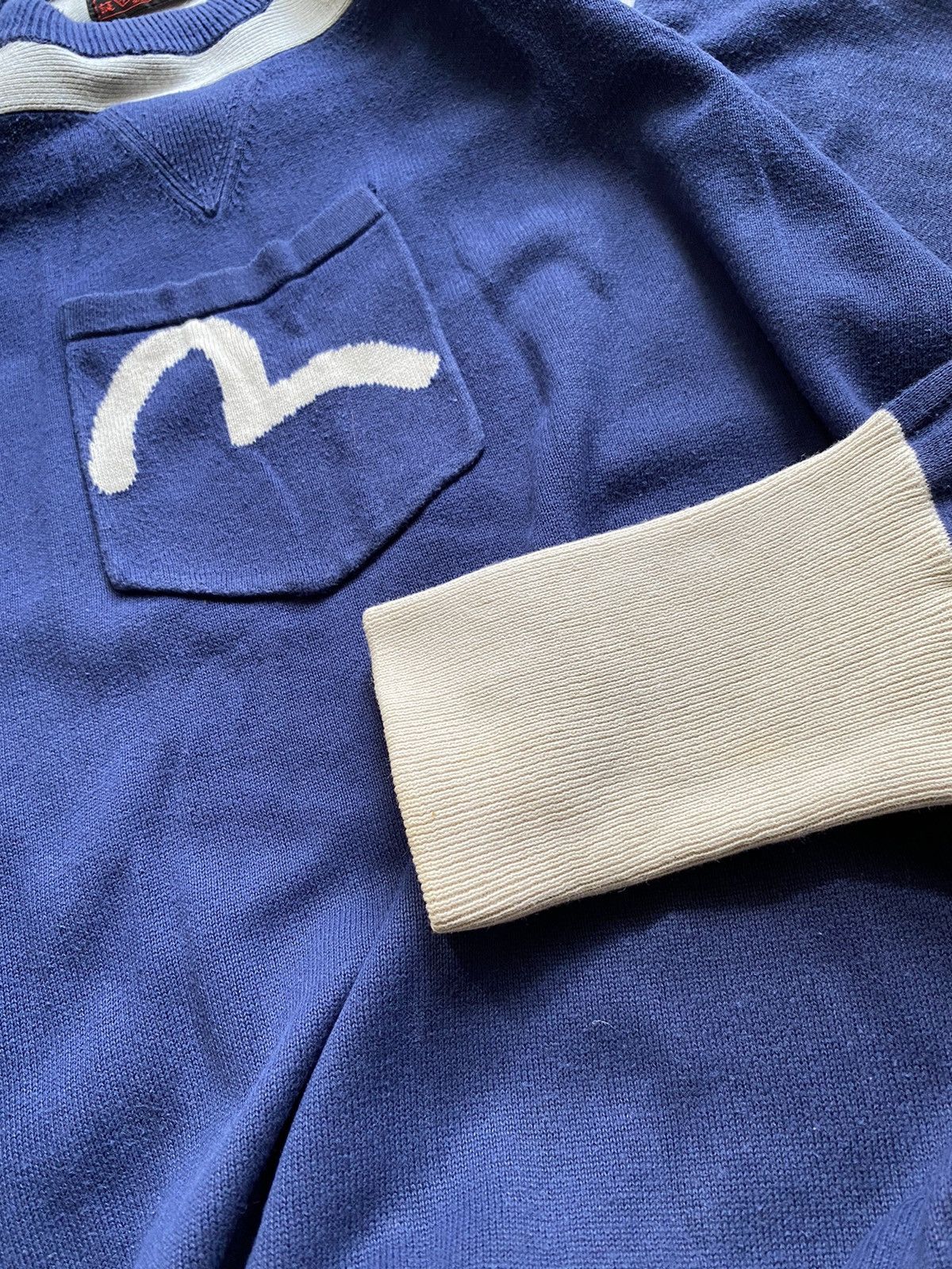 Evisu × Japanese Brand × Vintage Evisu Vintage Sweater Centr Logo,Y2k,Japanese Style Size US M / EU 48-50 / 2 - 7 Thumbnail
