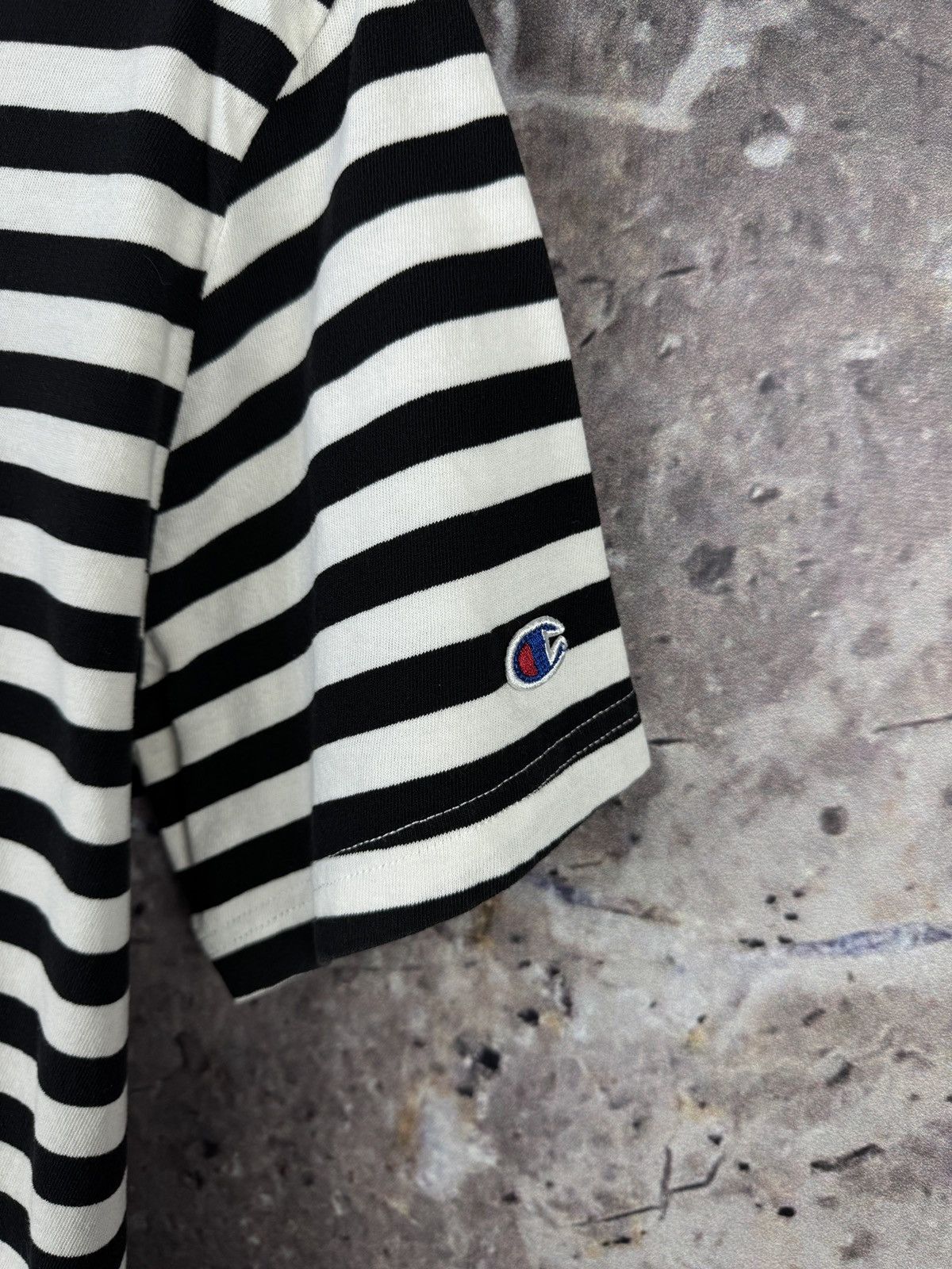 Champion × Other Men’s Champion T-Shirt Striped Streetwear Size Large Size US L / EU 52-54 / 3 - 5 Thumbnail