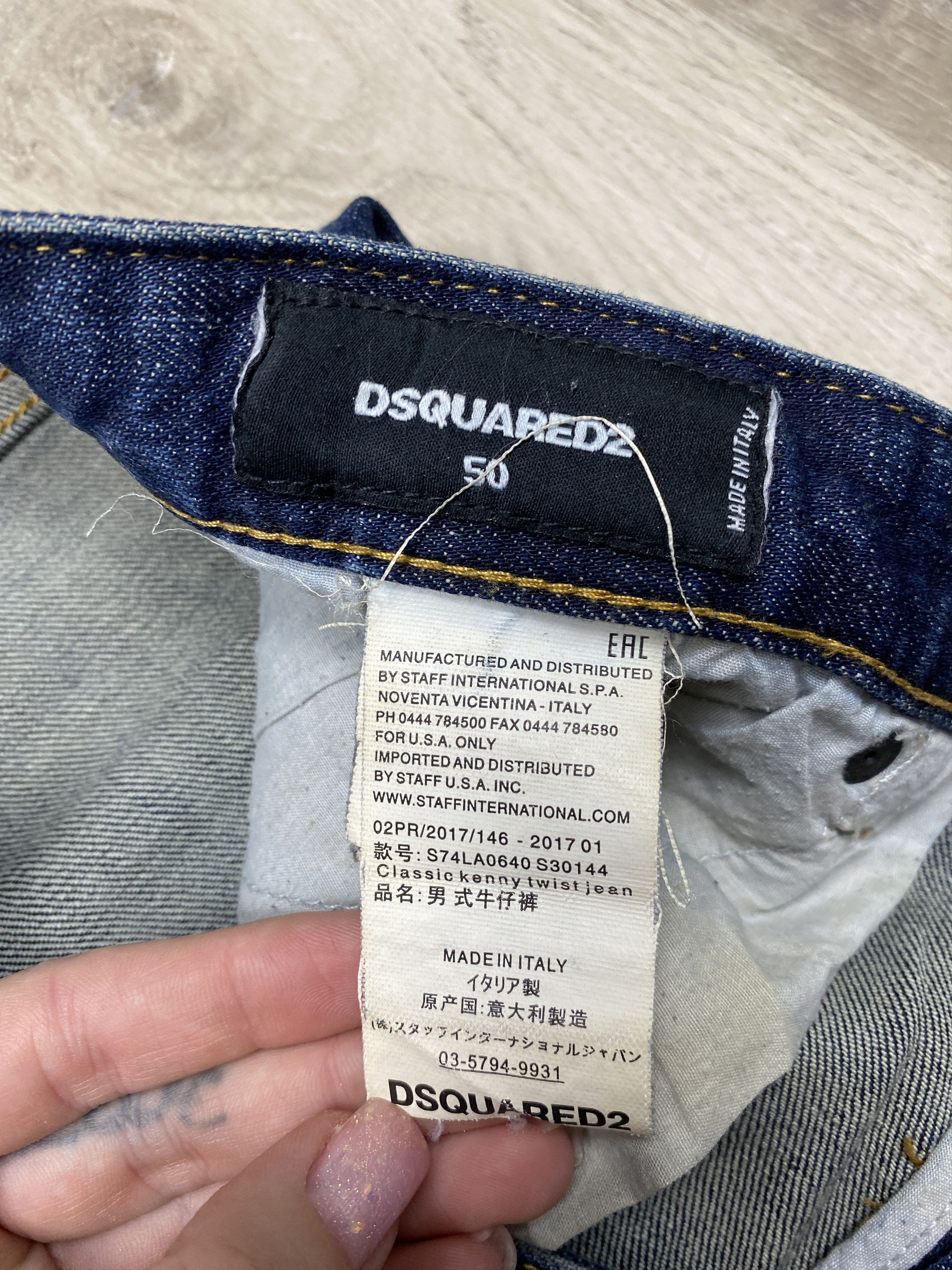 Dsquared2 Dsquared2 Vintage Mens Denim Pants Jeans Size US 34 / EU 50 - 7 Thumbnail