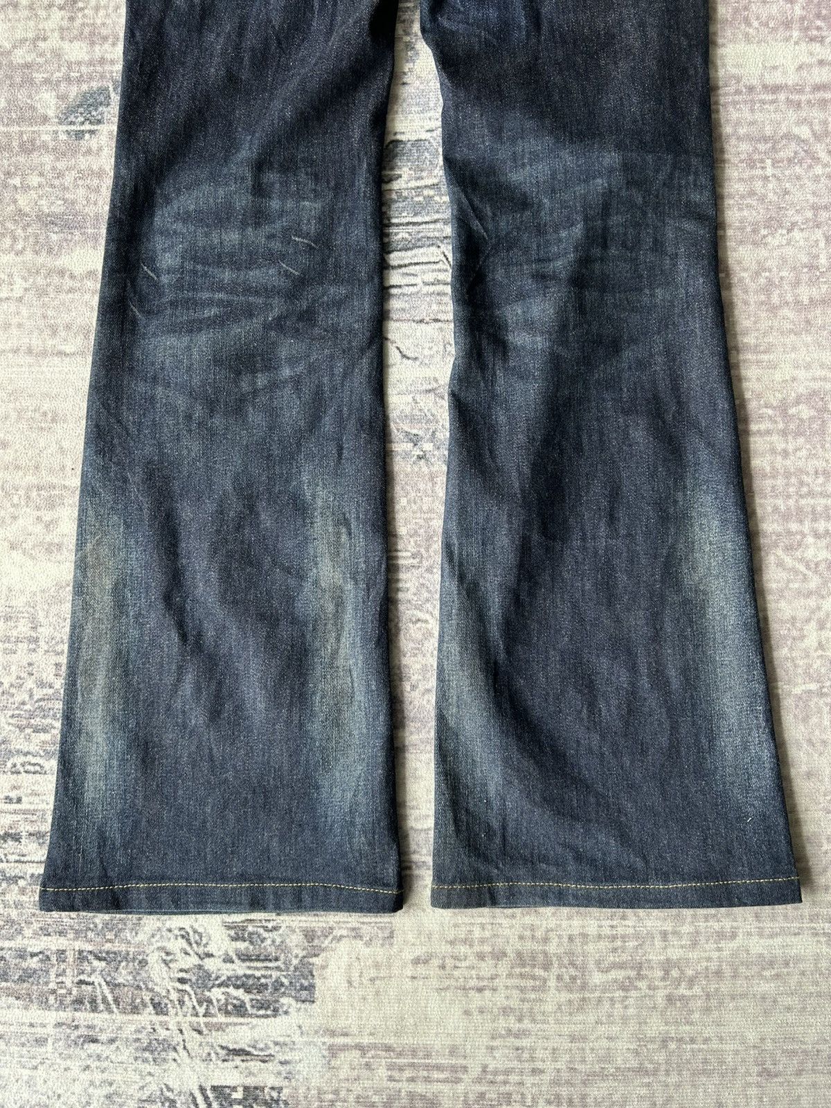 Tornado Mart Rush Hour Flared Mudwash Jeans Size US 31 - 8 Thumbnail