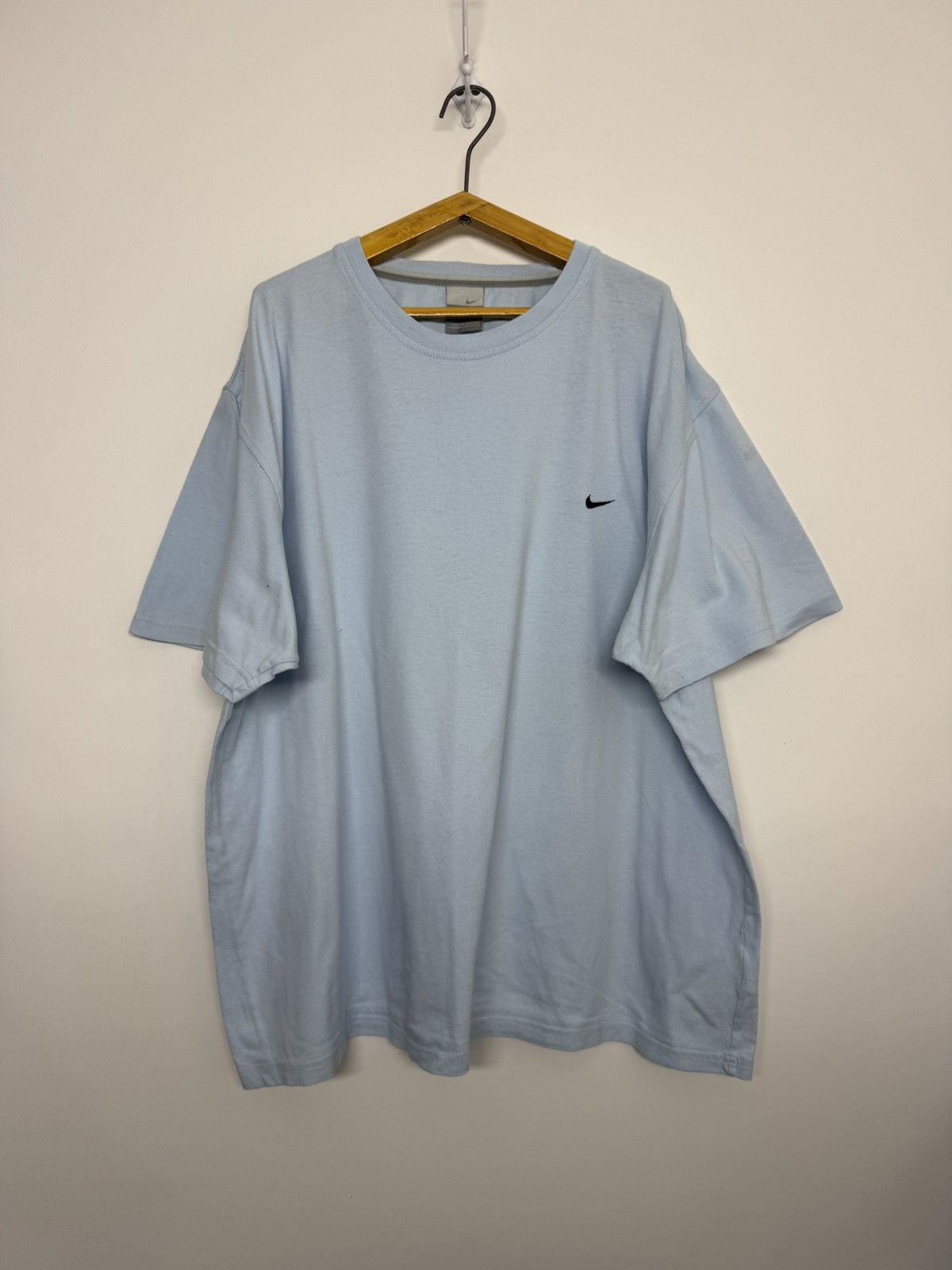 Nike Vintage Nike Swoosh T-Shirt 90’s Size US XL / EU 56 / 4 - 1 Thumbnail