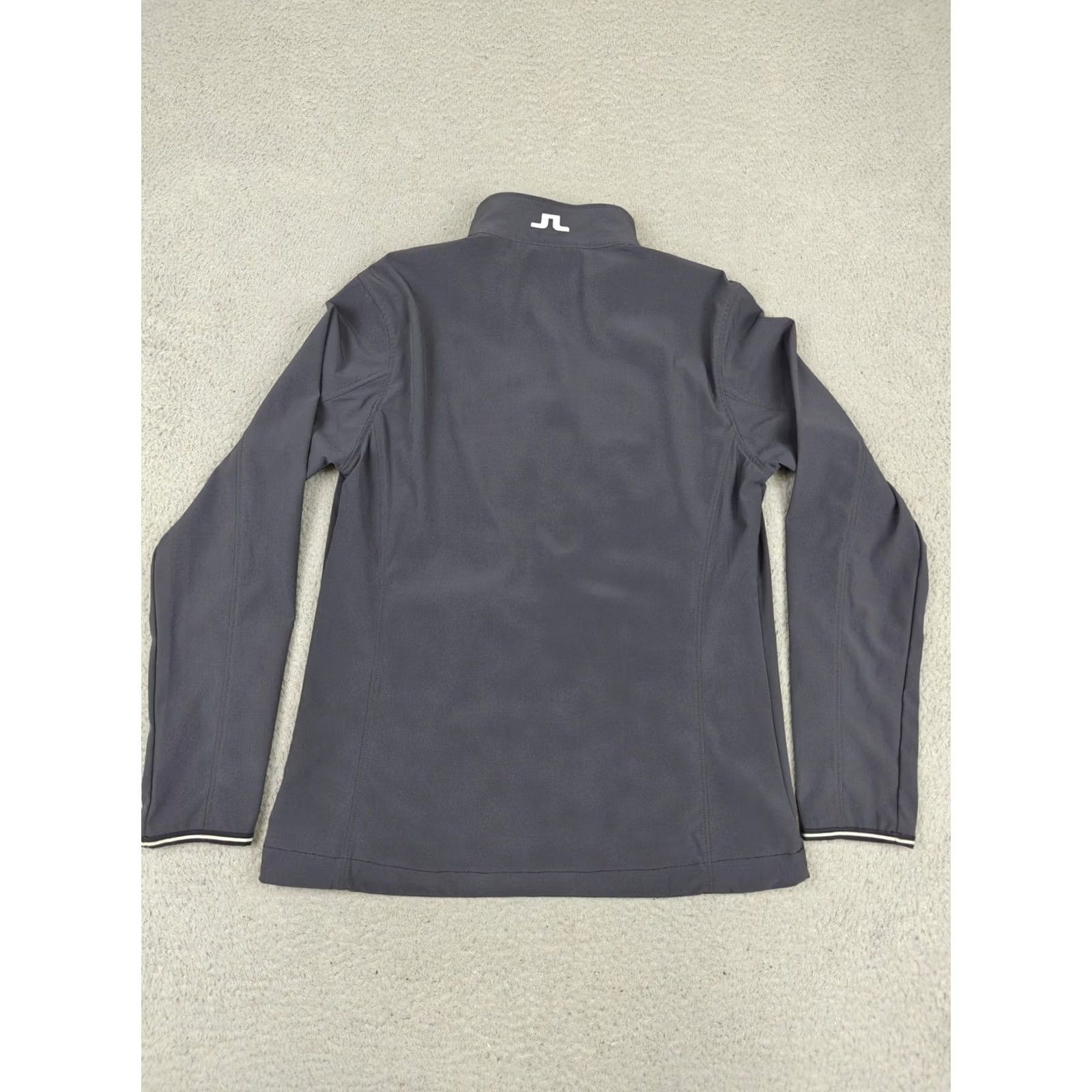 J.Lindeberg J.Lindeberg Jacket Womens Large Gray Soft Shell Full Zip Stretch Golf Athletic Size L / US 10 / IT 46 - 5 Thumbnail