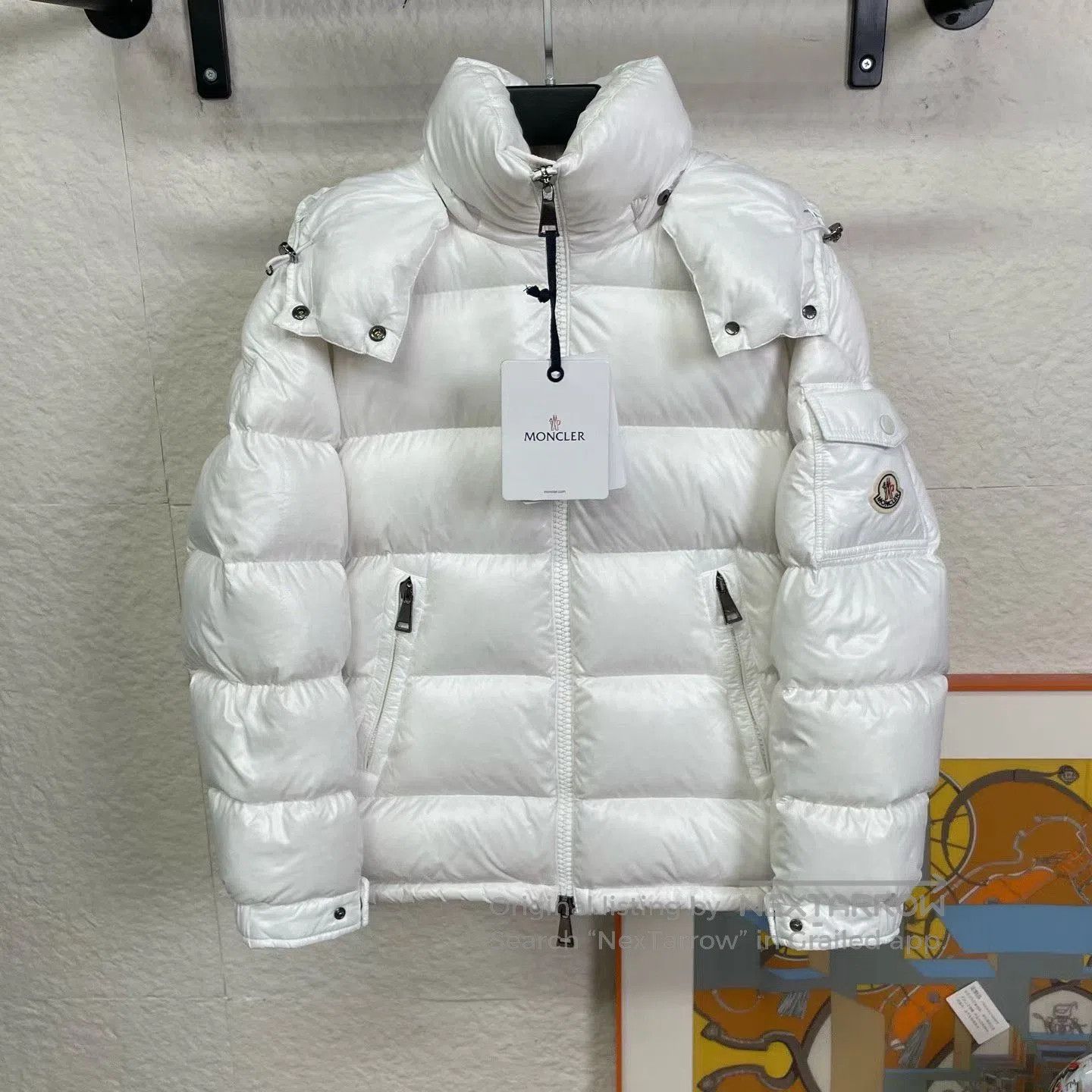 Moncler Moncler Maire White Down Jacket. Size XS / US 0-2 / IT 36-38 - 1 Thumbnail