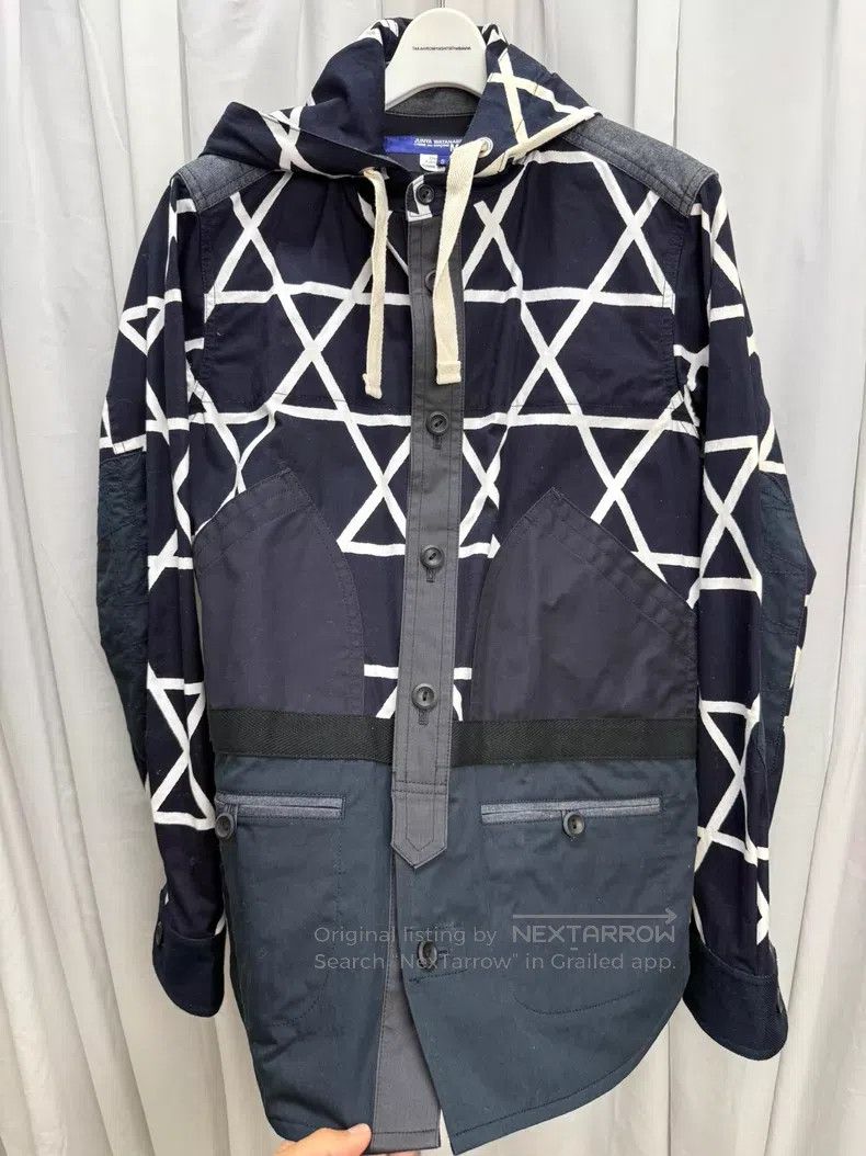Junya Watanabe Junya Watanabe Patchwork deconstructed jacket with unique Size US S / EU 44-46 / 1 - 6 Thumbnail