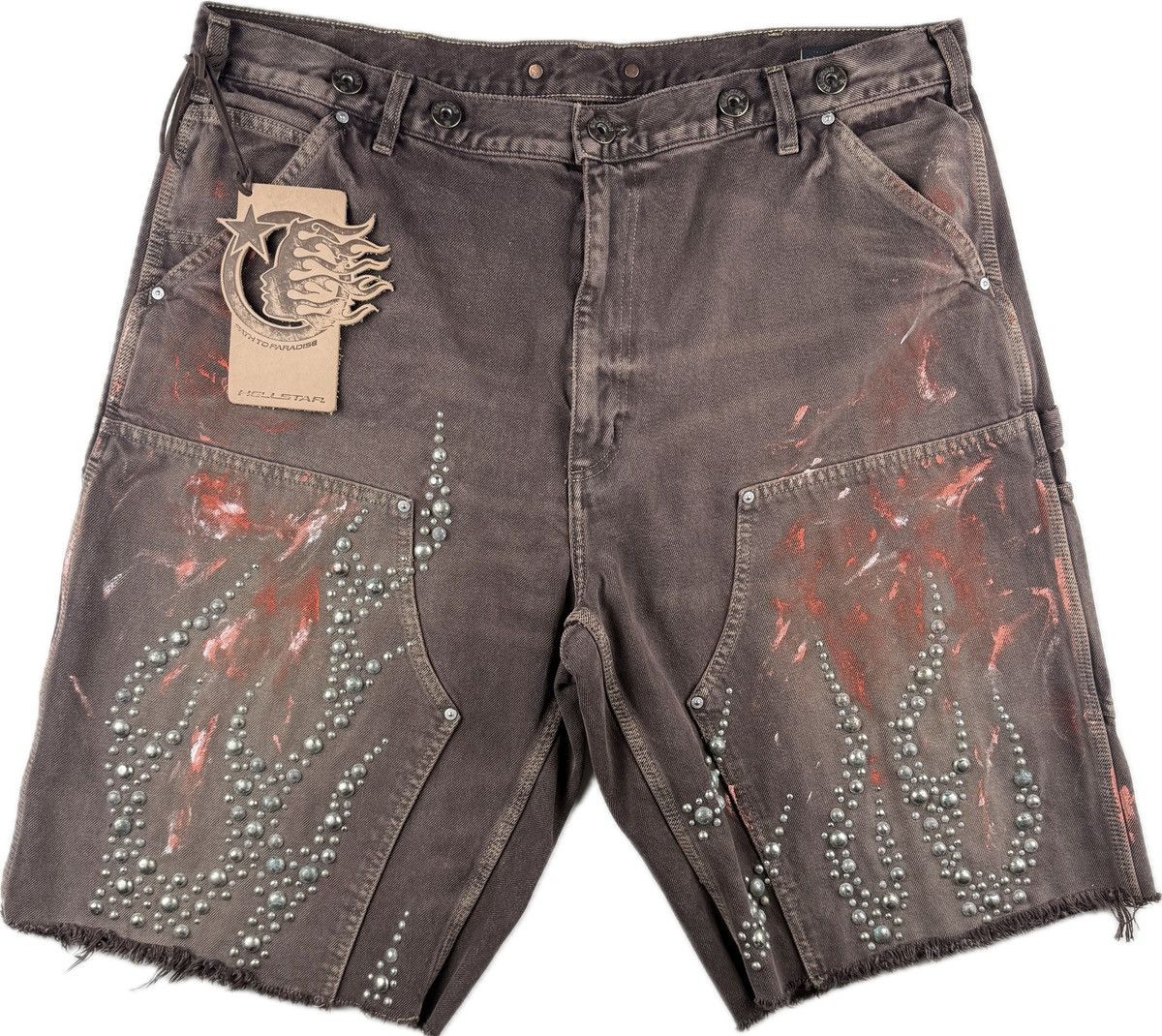 Hellstar Studios Denim shorts ショートパンツ 2 s-l400.jpg