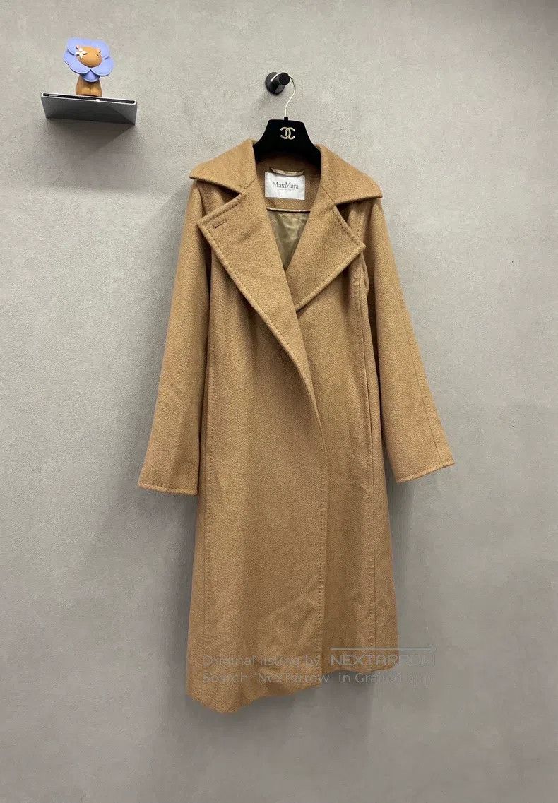 Max Mara Max Mara Camel Belted Mid-length Coat Size XS / US 0-2 / IT 36-38 - 3 Thumbnail