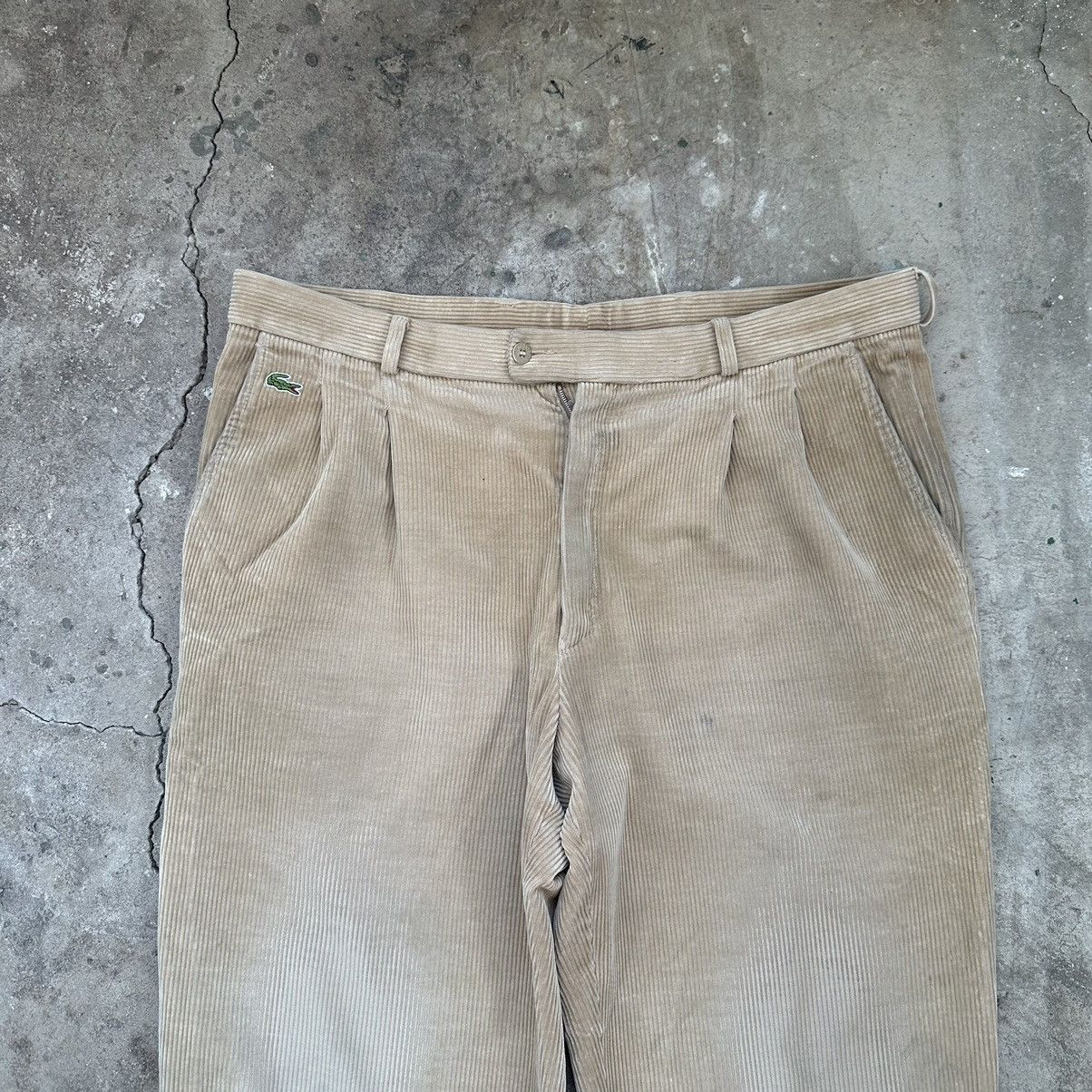 Japanese Brand × Lacoste LACOSTE CORDUROY PANTS Size US 36 / EU 52 - 2 Thumbnail