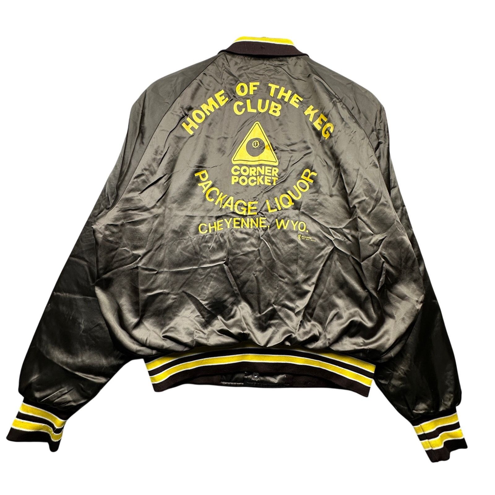 Other Vintage Aristo Jac Satin Jacket Mens Medium Package Liquor Size US M / EU 48-50 / 2 - 1 Thumbnail