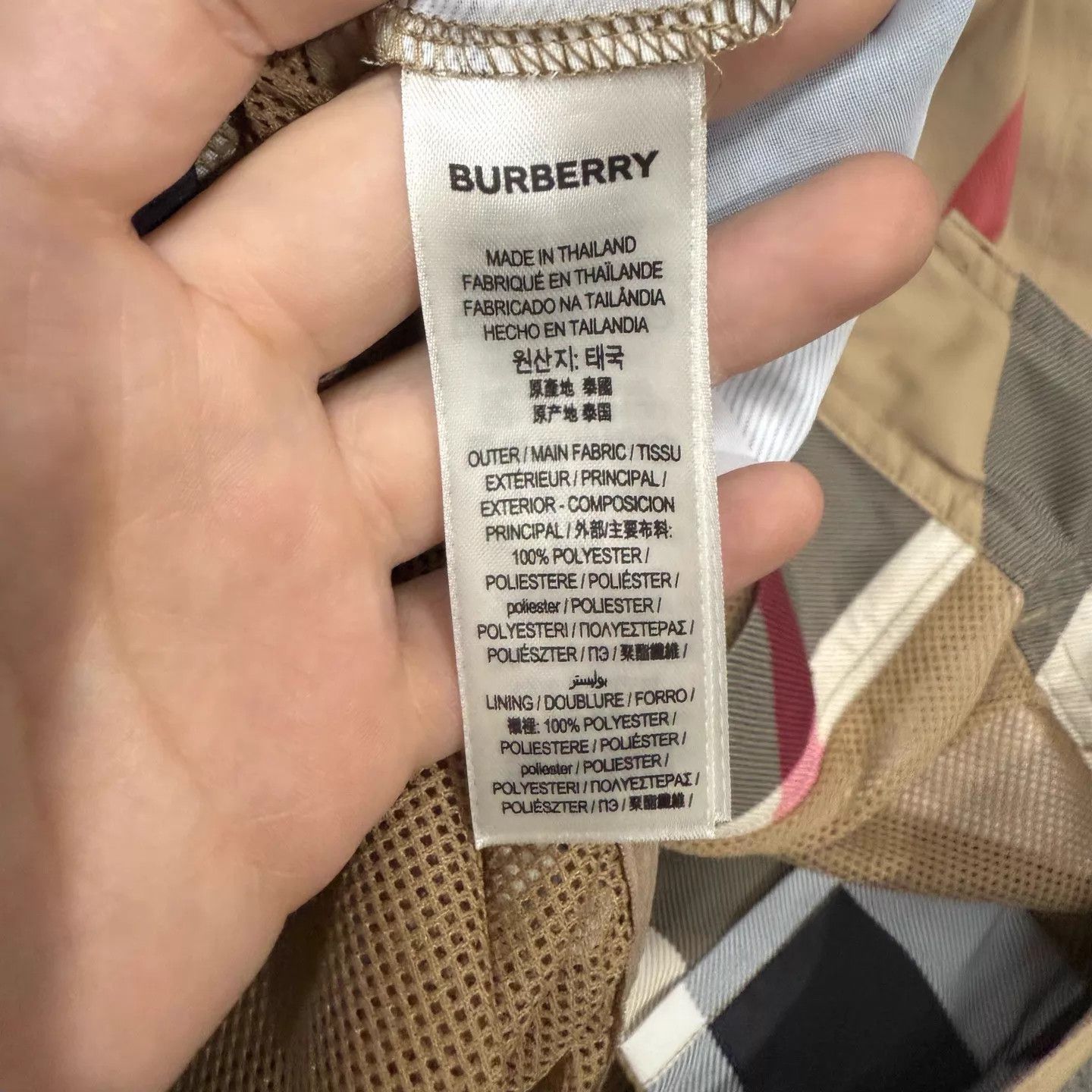 Burberry Burberry Check Shorts XXL 99 New Size 32" / US 10 / IT 46 - 4 Thumbnail