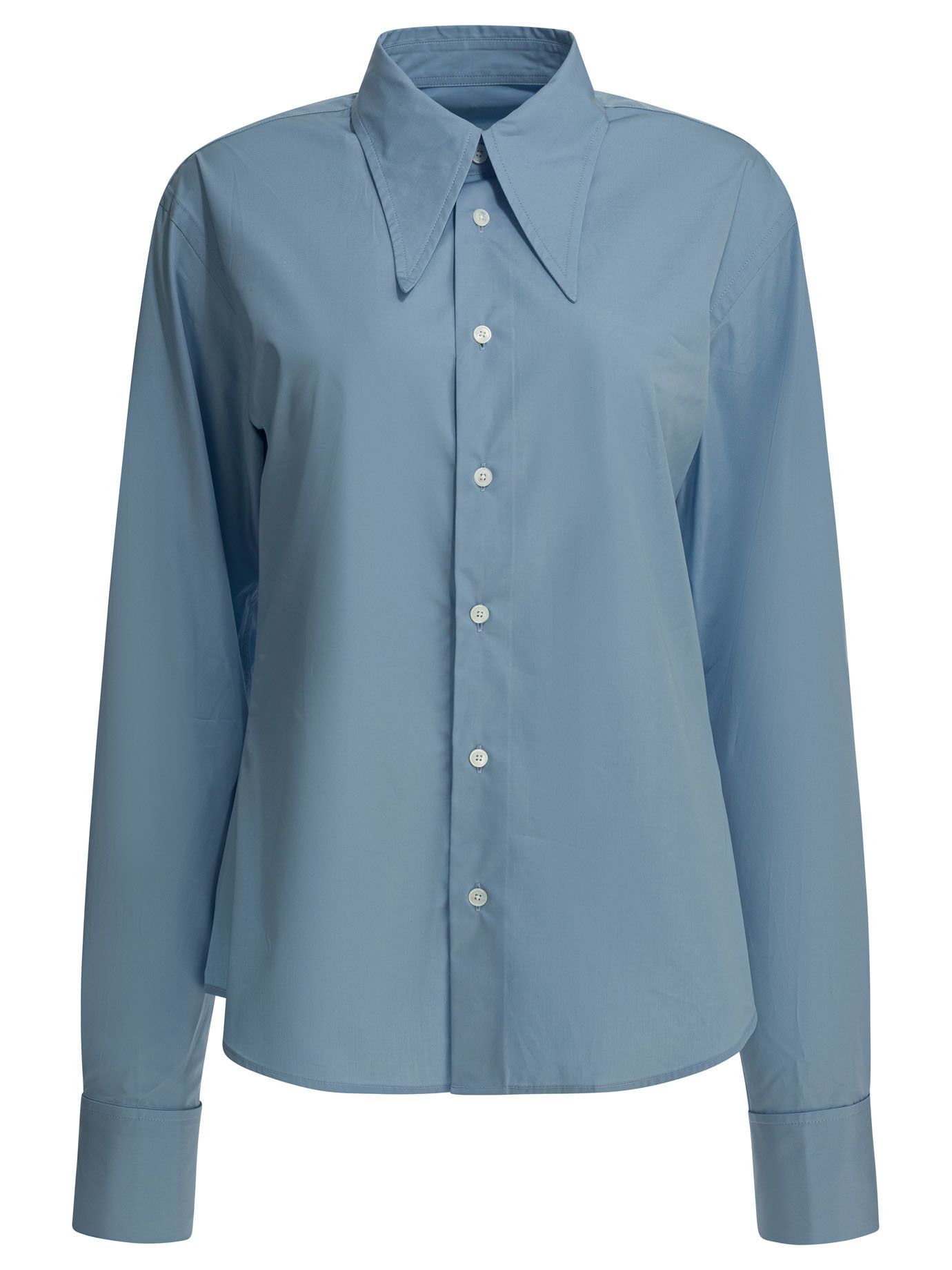 AMI Silk Blend Shirt Size S / US 4 / IT 40 - 1 Thumbnail