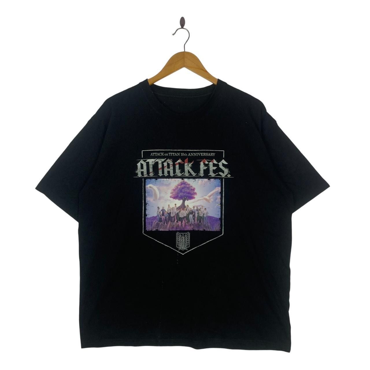 Other ATTACK ON TITAN 10th Anniversary Exhibition Tee Shirt Size US XL / EU 56 / 4 - 1 Thumbnail