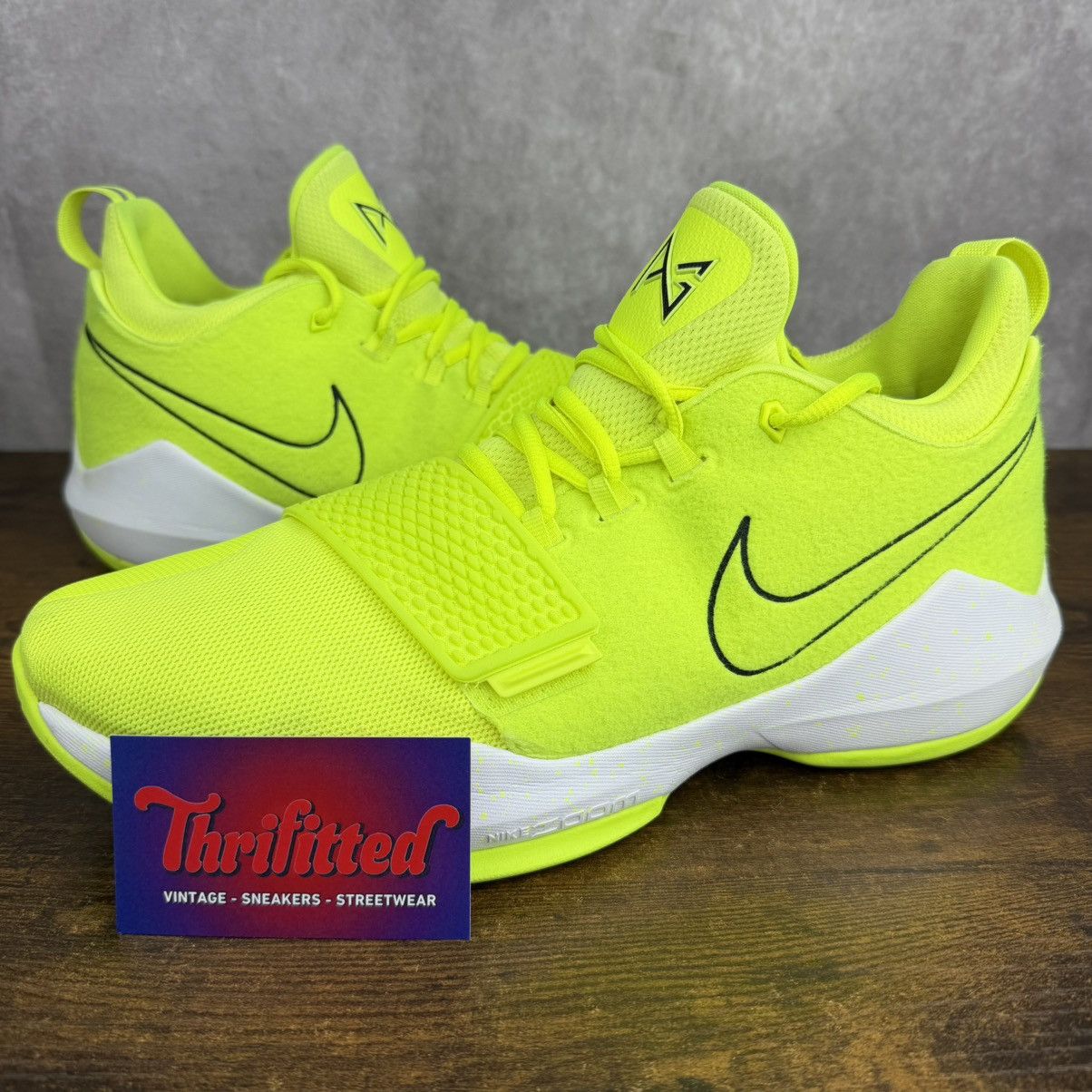 Nike Nike PG 1 Volt Size 13 878627-700 Men Neon Green Basketball Size US 13 / EU 46 - 1 Thumbnail