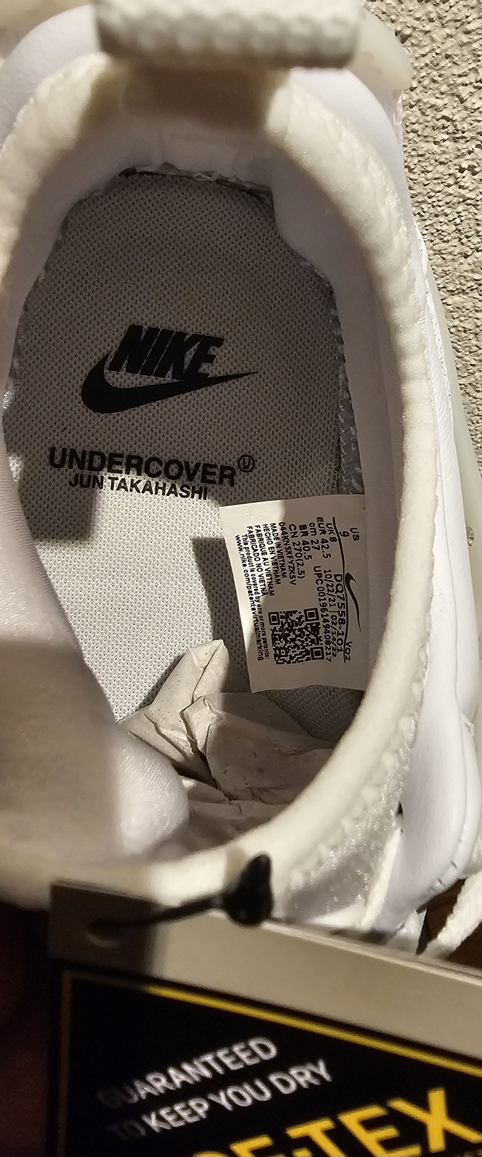 Jun Takahashi × Nike × Undercover AirForce1 Low X UNDERCOVER White - Jun Takahashi NEW S9/42,5 Size US 9 / EU 42 - 11 Thumbnail