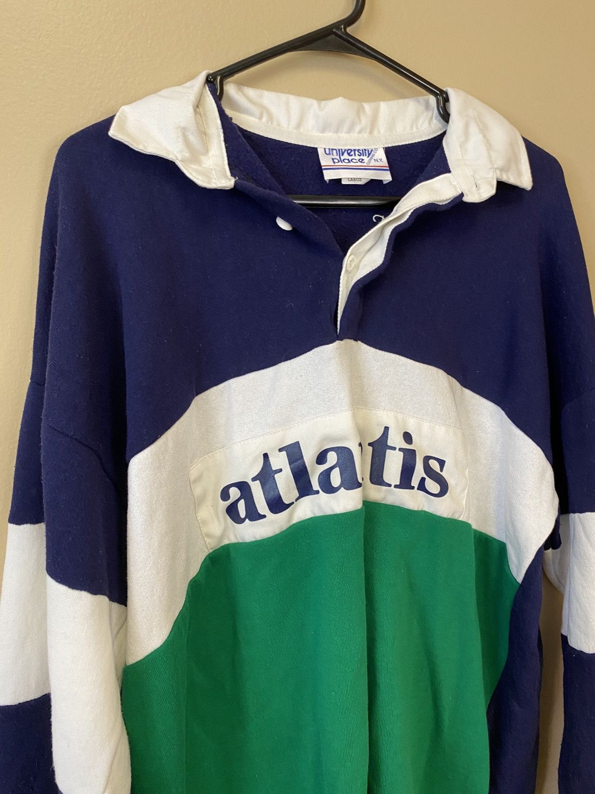 Vintage University Place Atlantis Pullover Polo Size US L / EU 52-54 / 3 - 5 Thumbnail