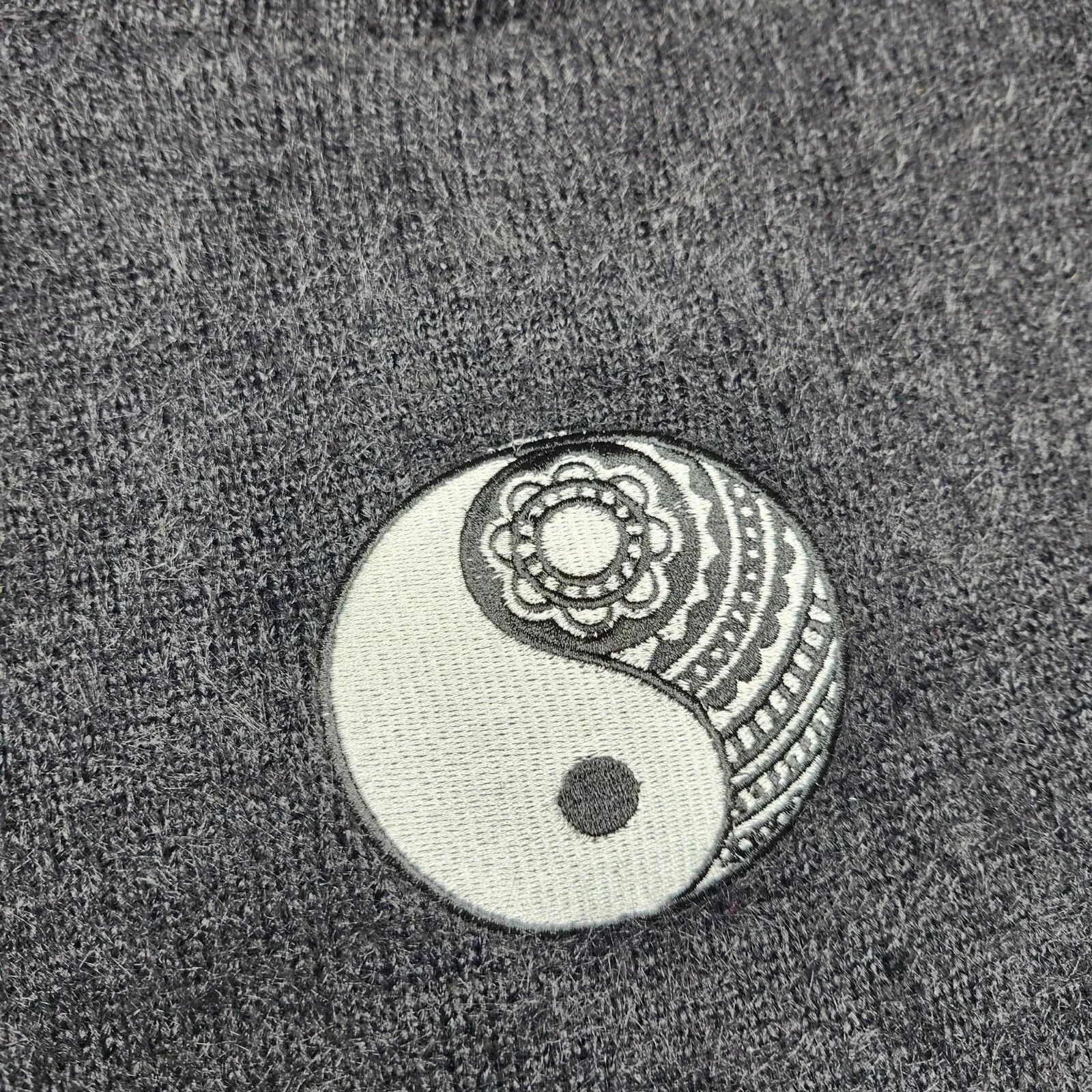 Vintage Earthbound Ying-Yang Sweater Size XXL / US 16-18 / IT 52-54 - 2 Thumbnail