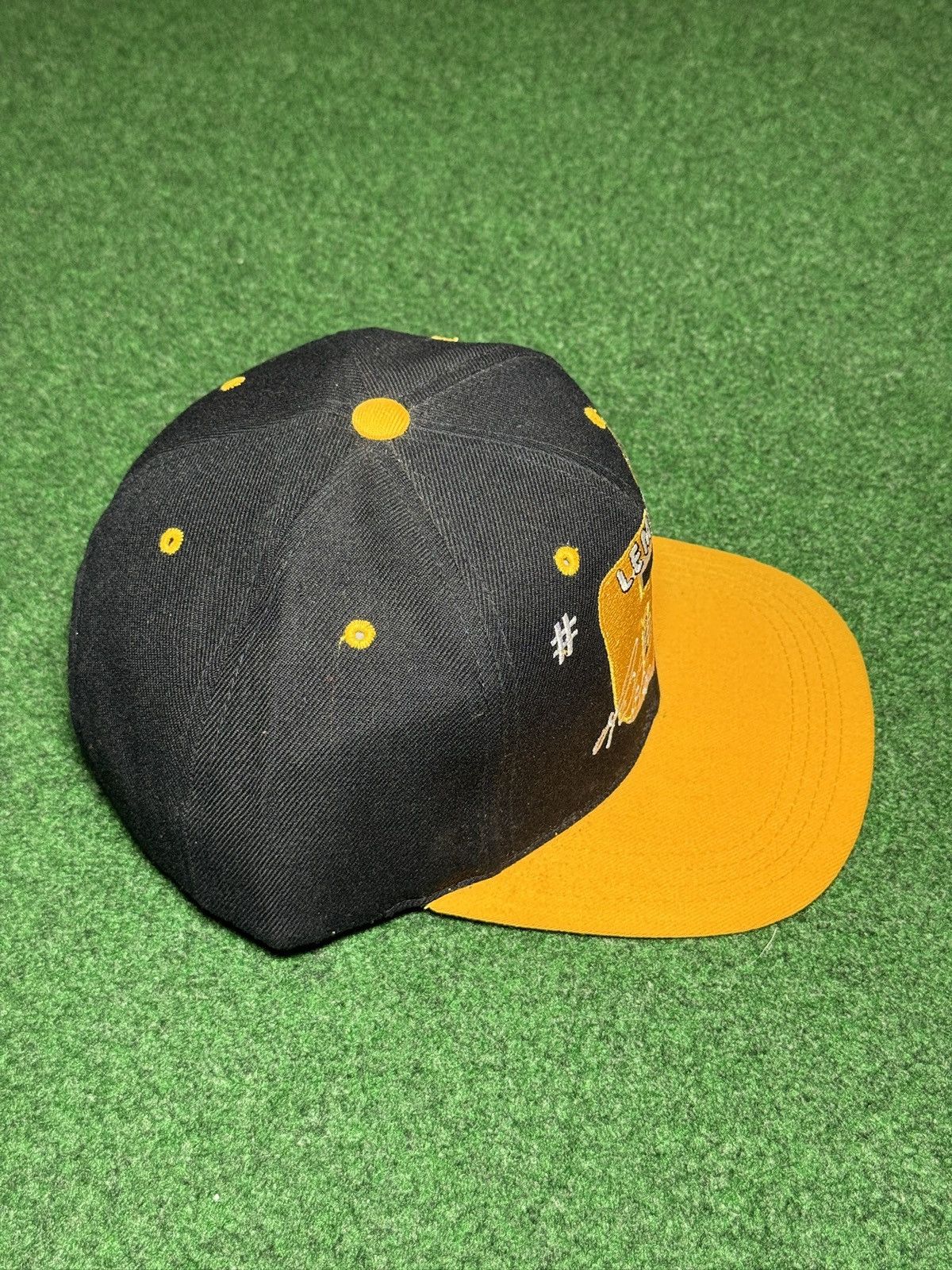 NHL Vintage 90s Mario Lemieux Pittsburgh Penguins Snapback Hat Size ONE SIZE - 4 Thumbnail