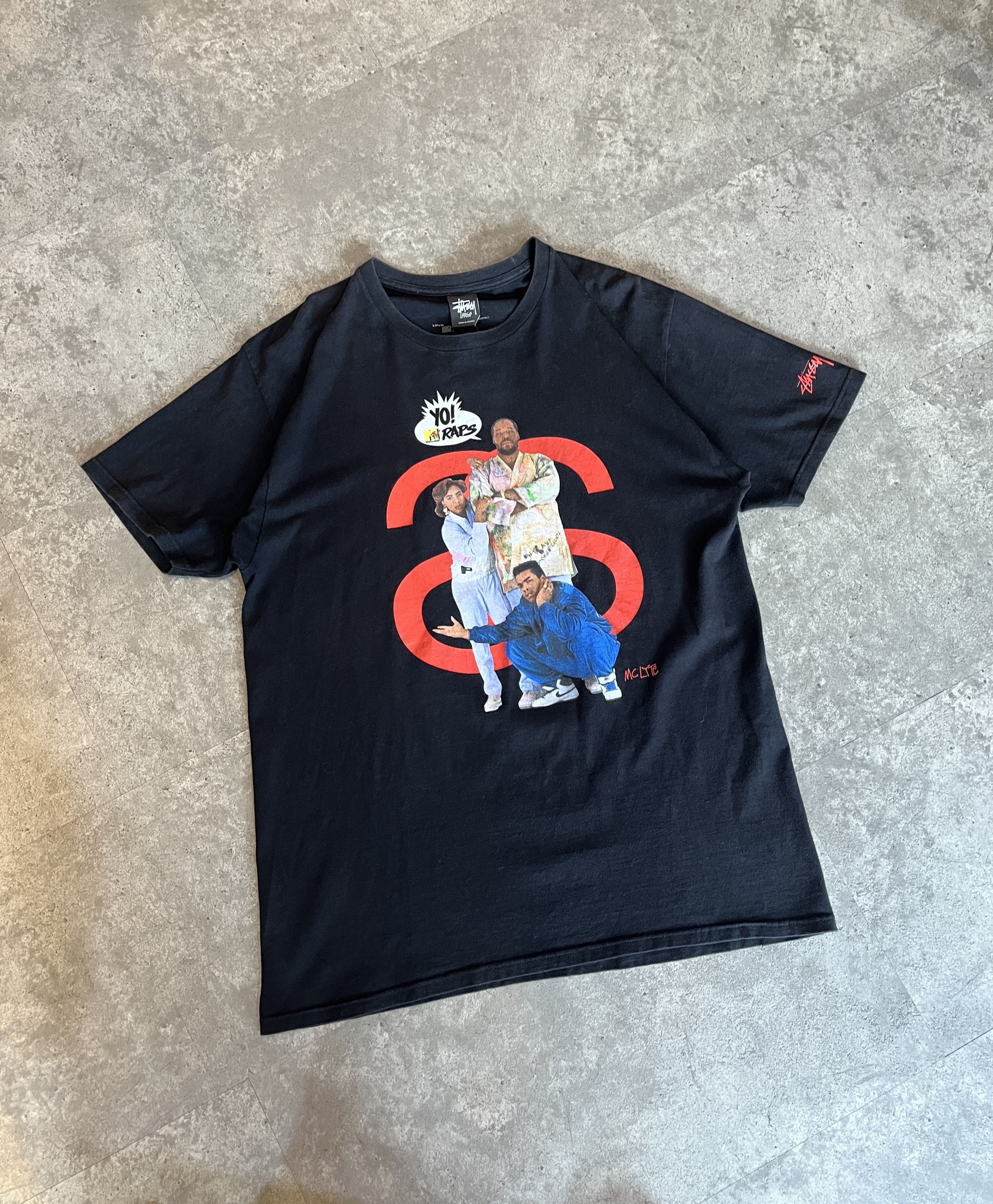 Vintage "VINTAGE" STUSSY X Mc Lyte Size US L / EU 52-54 / 3 - 1 Thumbnail