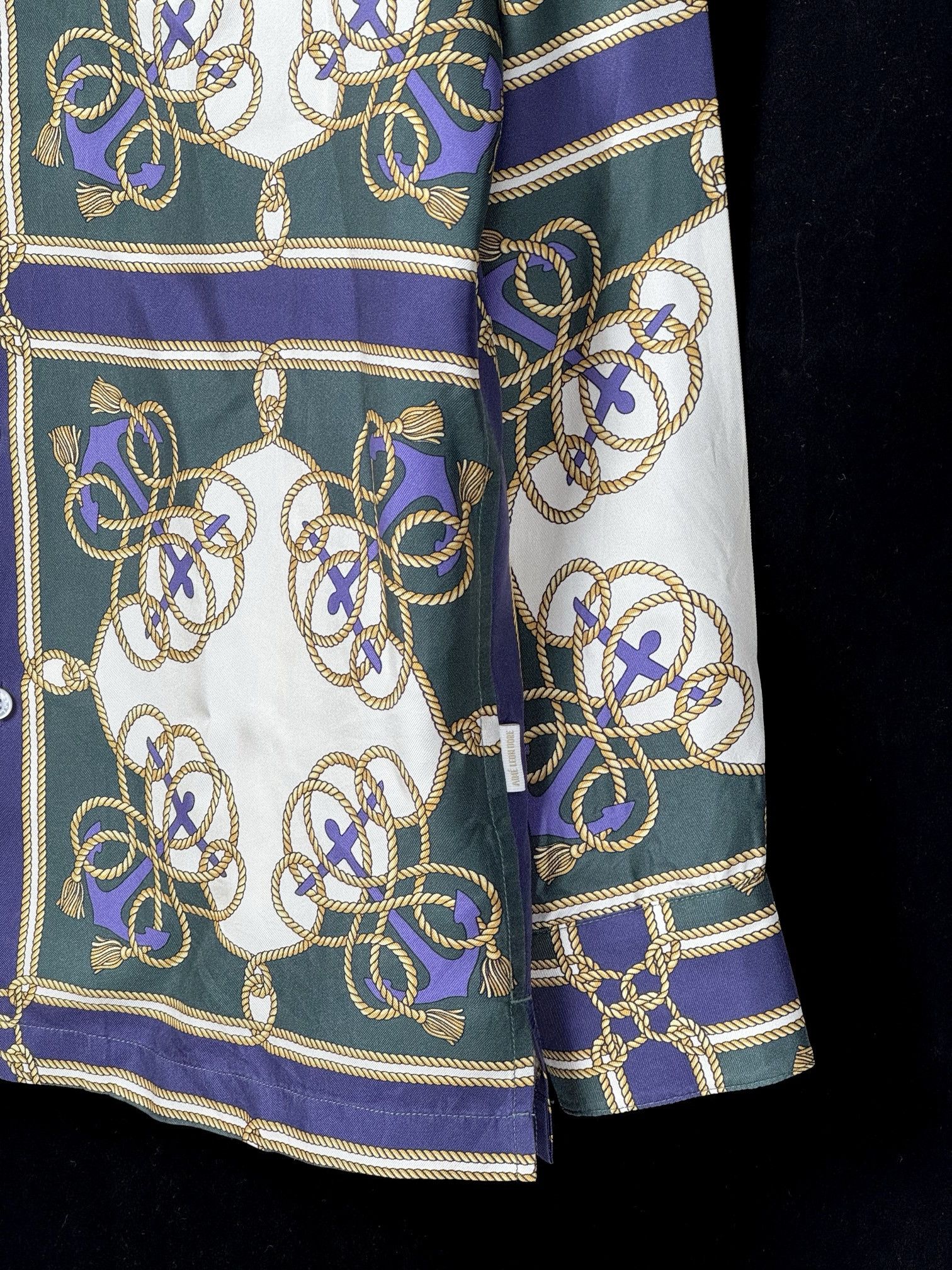 Aime Leon Dore Aimé Leon Dore Silk Marina Shirt XS Size US XS / EU 42 / 0 - 3 Thumbnail