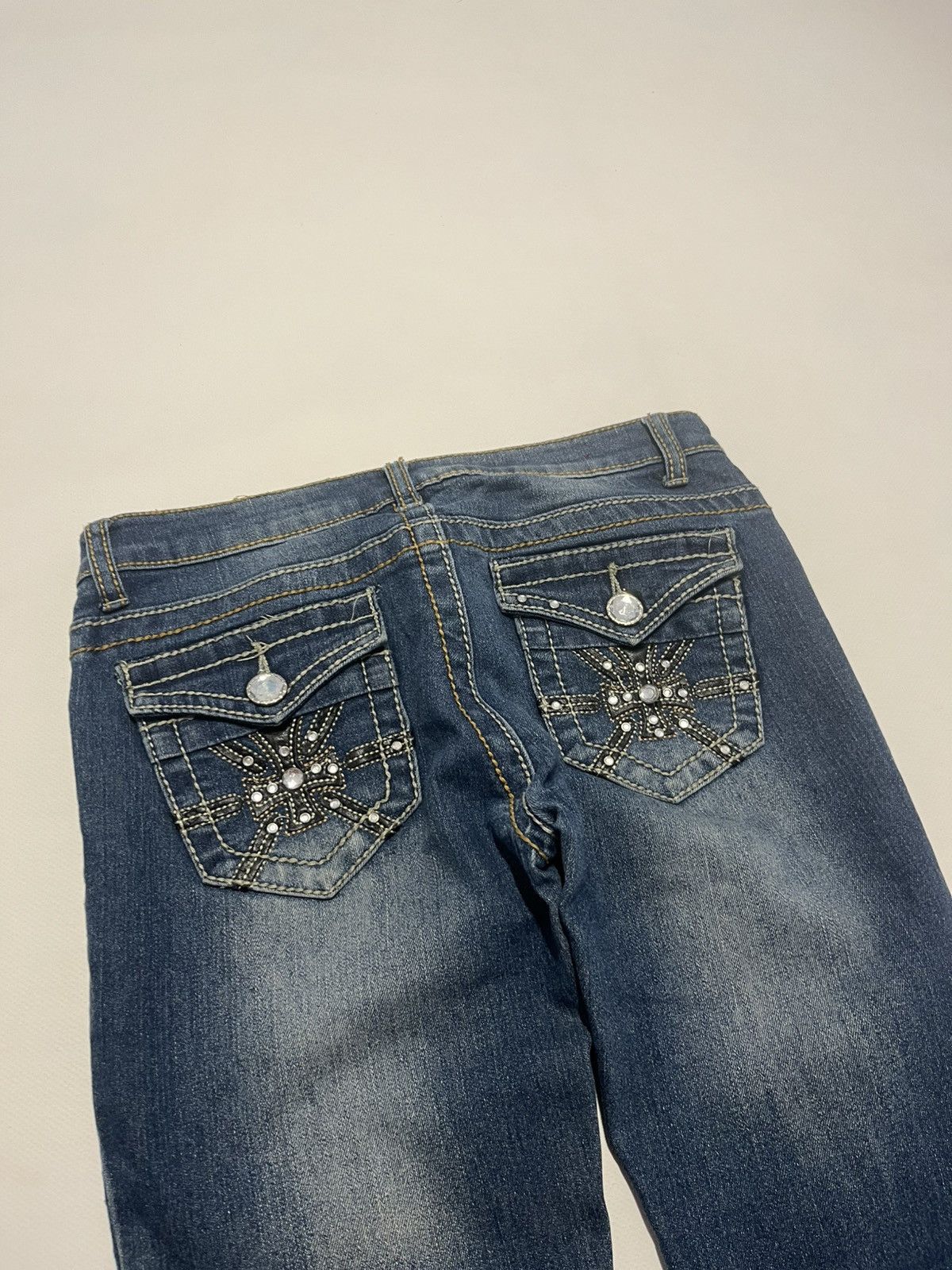 Y2K Vintage Flared Jeans Hysteric Glamour Style