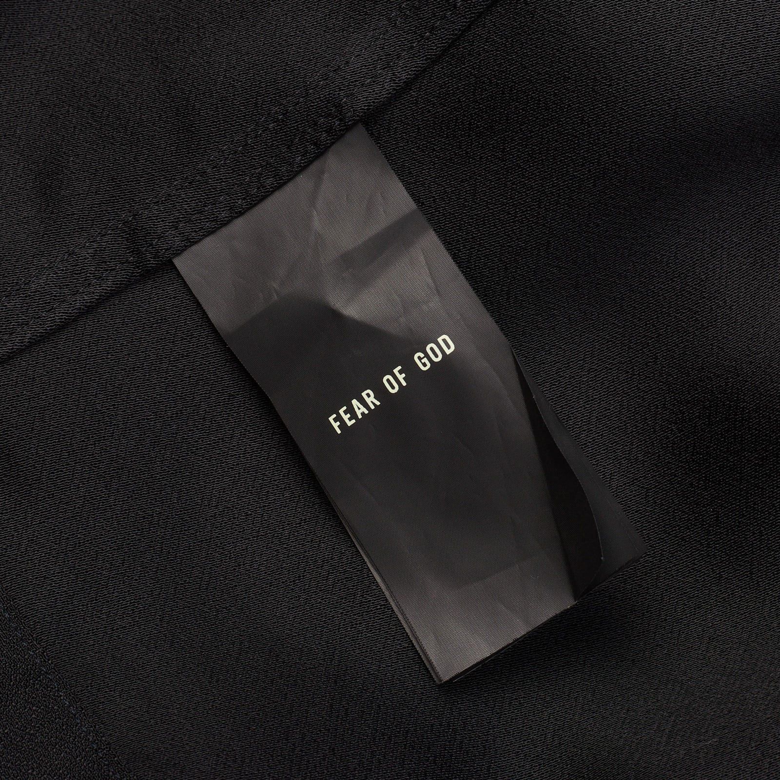 Fear of God FEAR OF GOD Black Long Sleeve Oversized Crepe Shirt Size US XL / EU 56 / 4 - 7 Thumbnail