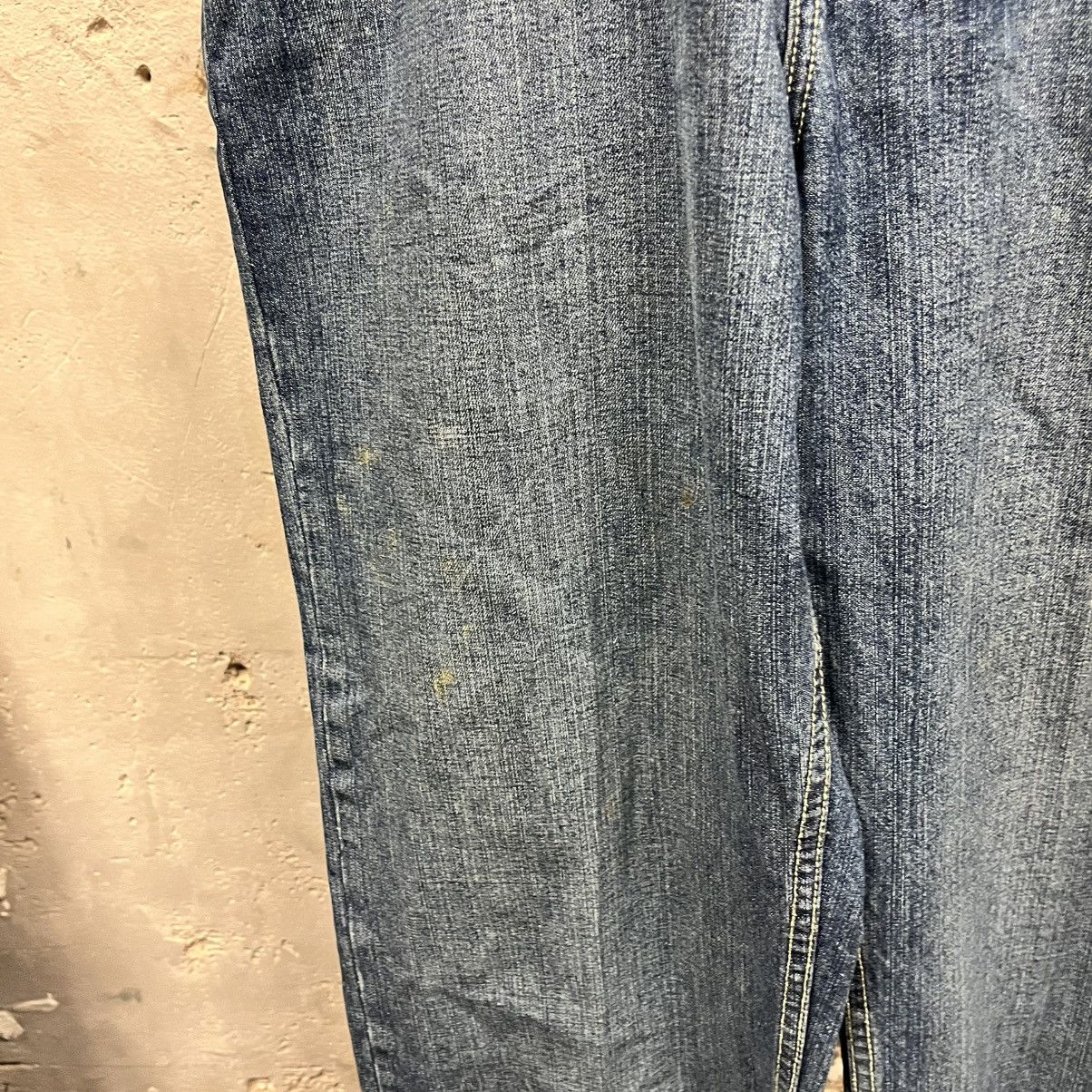 Phat Farm × Vintage Phat Farm Vintage Y2K Green Embroidered Baggy Skater Jeans Size US 33 - 6 Thumbnail