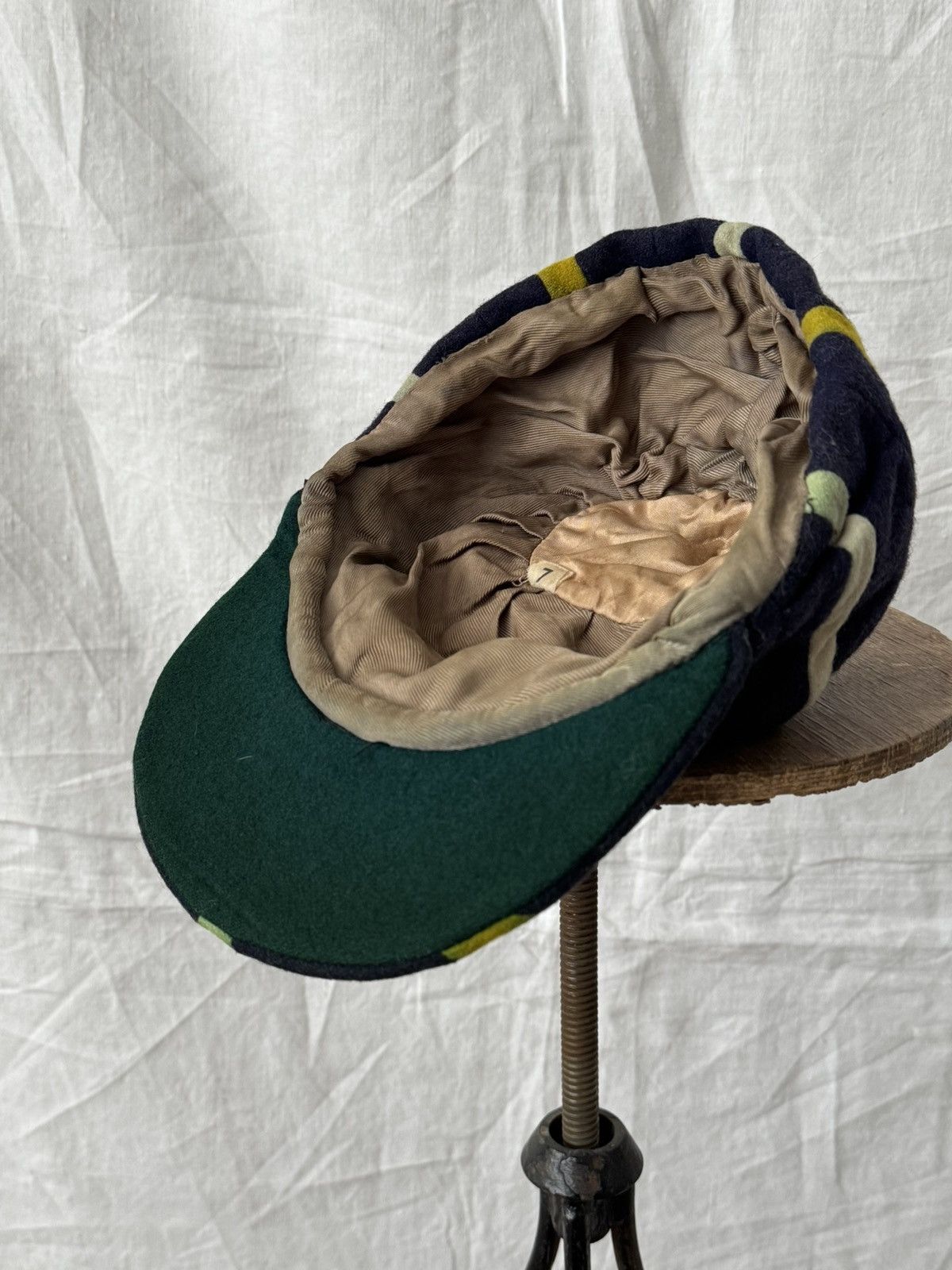 Vintage 1940s Vintage England Cricket Wool Hat Size ONE SIZE - 7 Thumbnail