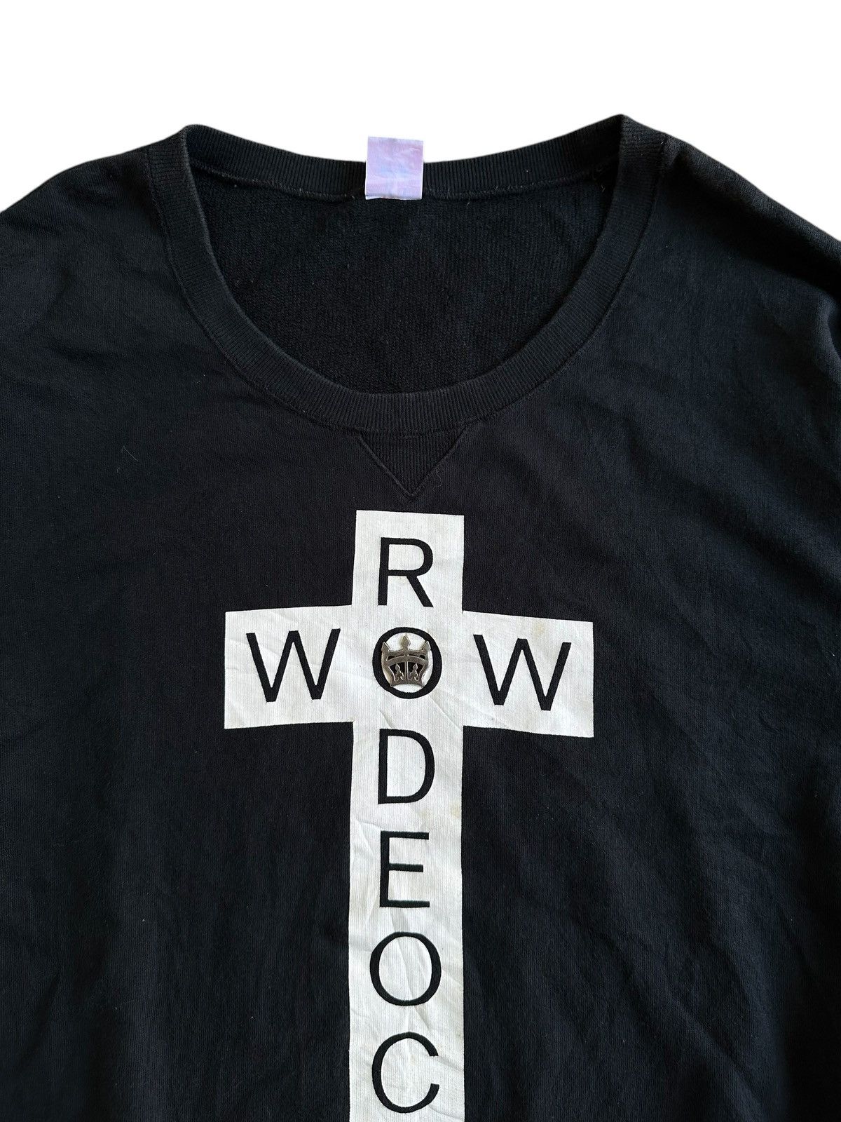 Hysteric Glamour RODEO CROWN UNION MADE CROSS SWEATSHIRT IFSIX LGB STYLE Size US L / EU 52-54 / 3 - 2 Thumbnail