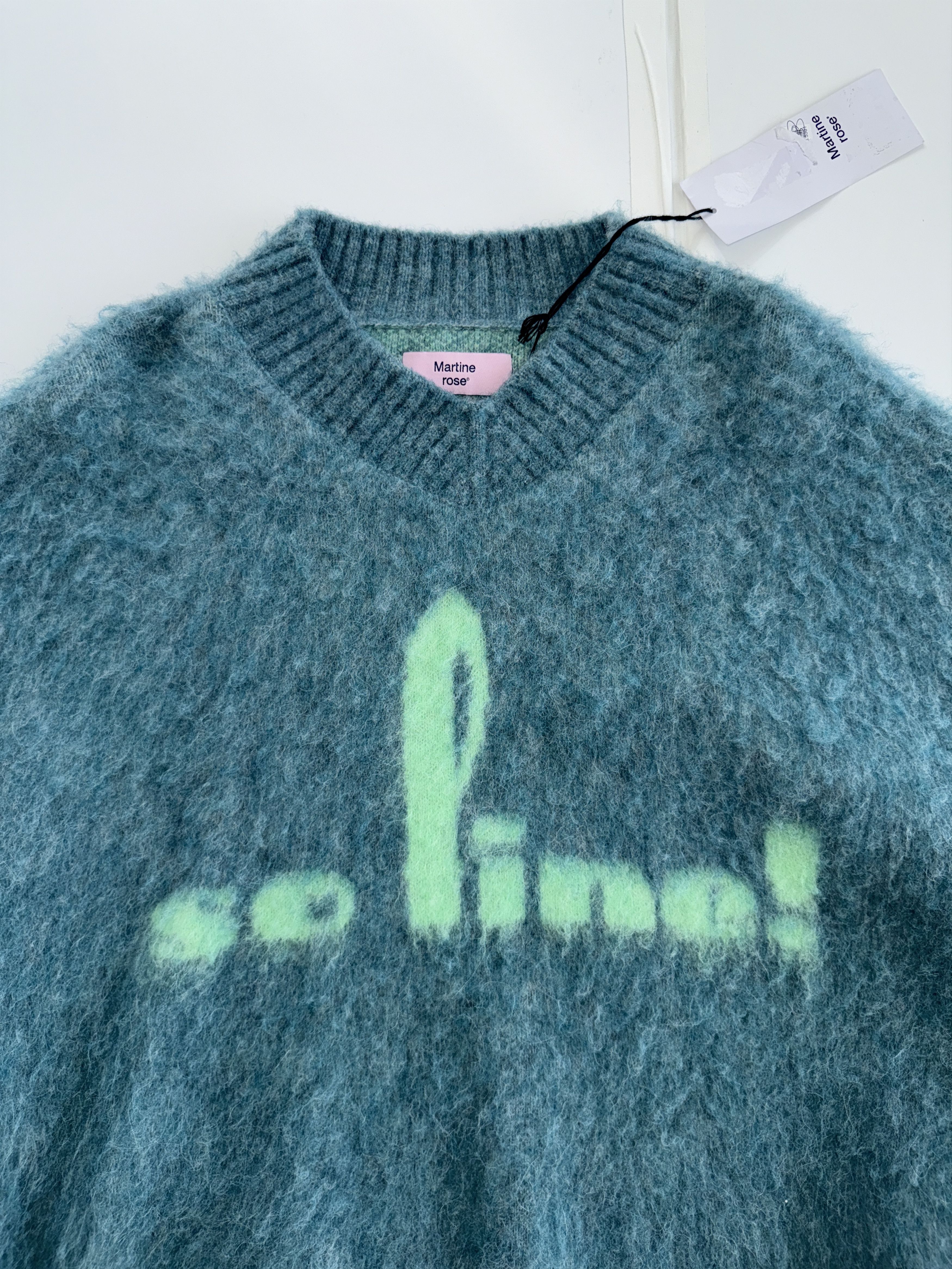 Martine Rose Martine Rose V-Neck Mohair Sweater Size US M / EU 48-50 / 2 - 3 Thumbnail