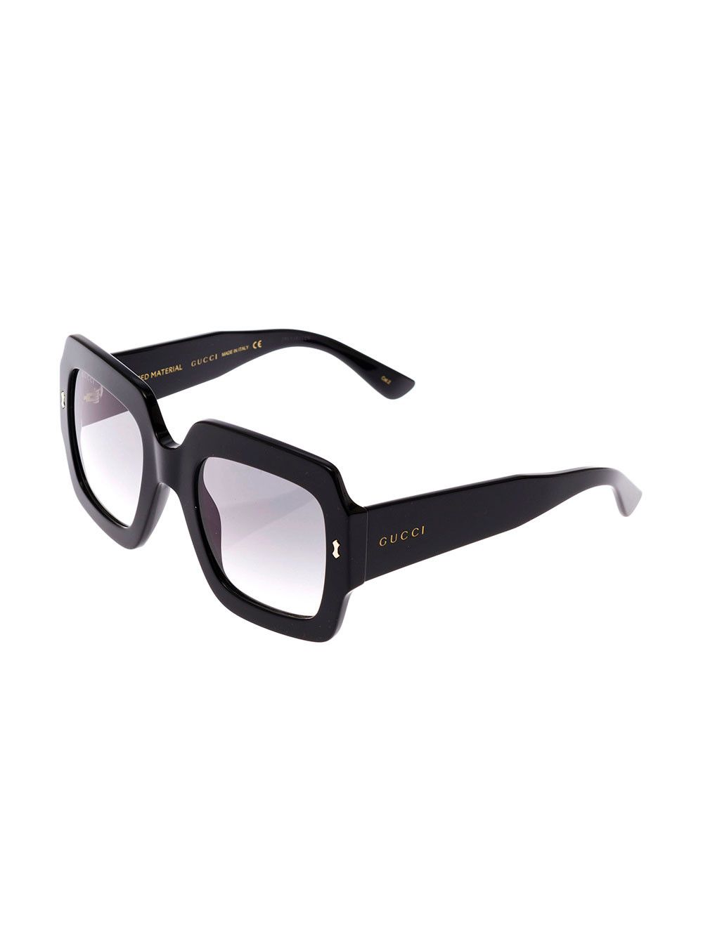 Gucci Gucci Woman's Black Acetate Sunglasses Size ONE SIZE - 1 Thumbnail