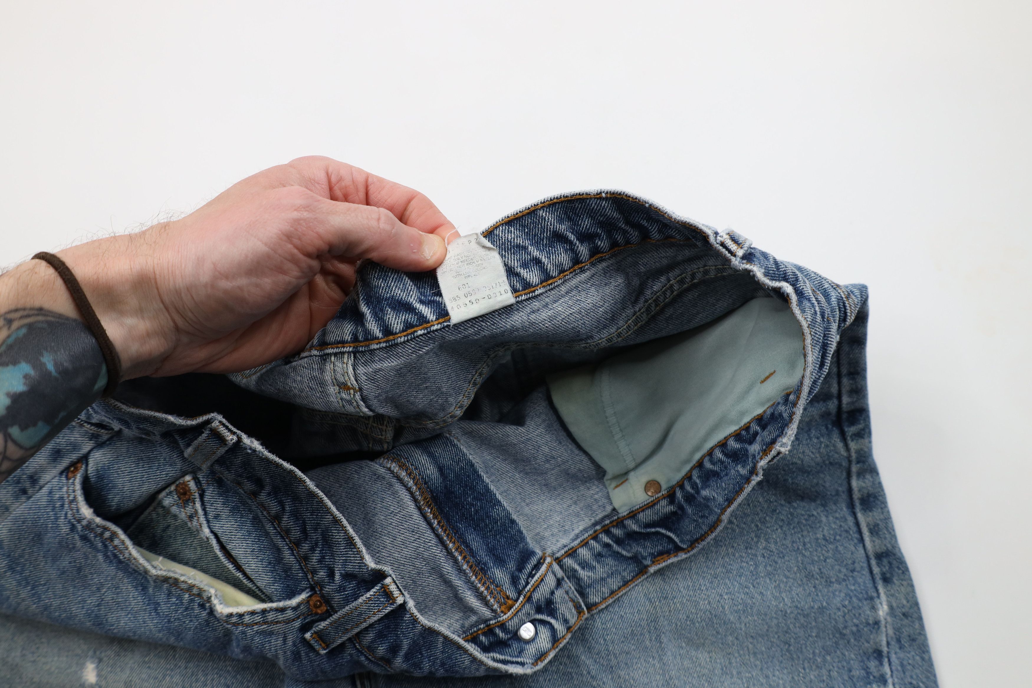 Levi's × Vintage Vintage 90s Levis 550 Orange Tab Relaxed Fit Jeans USA Size US 40 / EU 56 - 10 Thumbnail