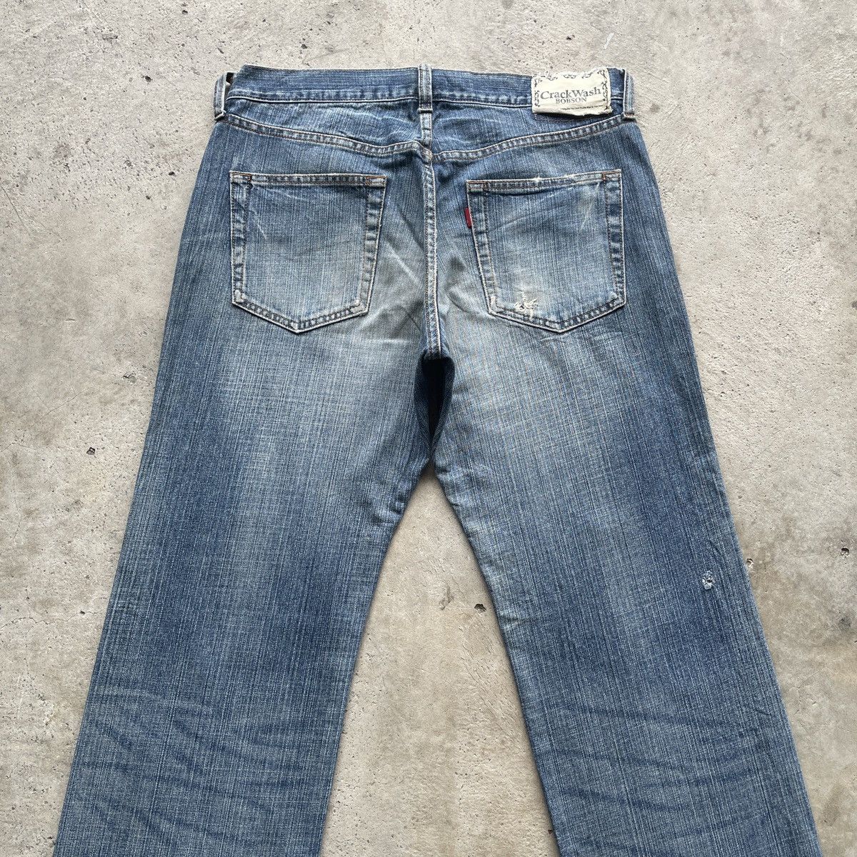 Japanese Brand W32x33 Vintage Japanese Denim Faded Jeans Pants Size US 32 / EU 48 - 9 Thumbnail