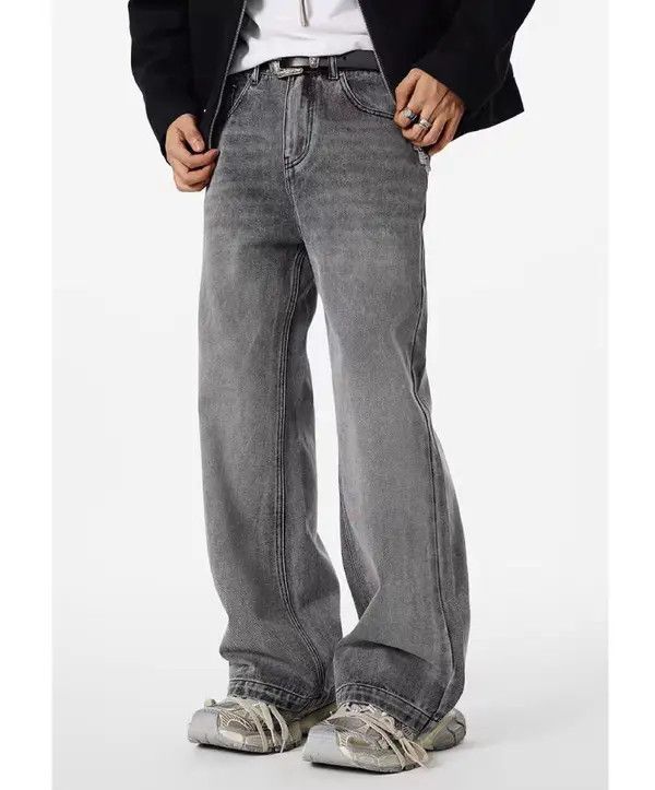 Jean "Masumi x Naomi "washed faded rock yuppie flared jeans Size US 34 / EU 50 - 1 Thumbnail