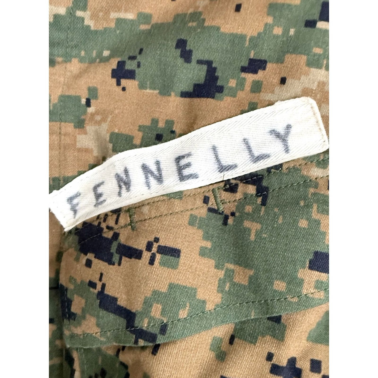 American Apparel American Apparel Men Marines Camo Tactical Shirt Medium Green Cotton Blend Size US M / EU 48-50 / 2 - 4 Thumbnail
